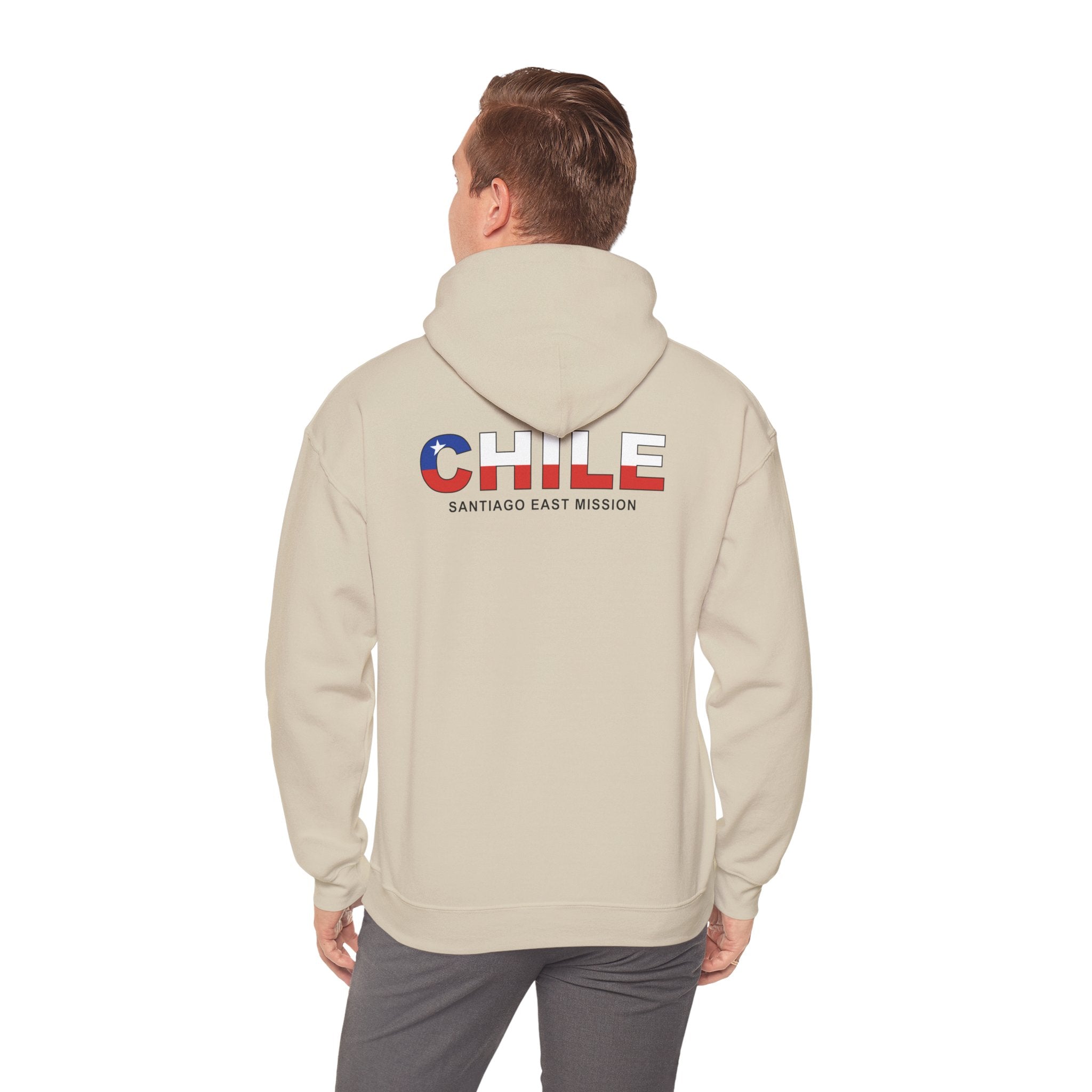 Chile Rancagua Mission Flag Title Back Hoodie