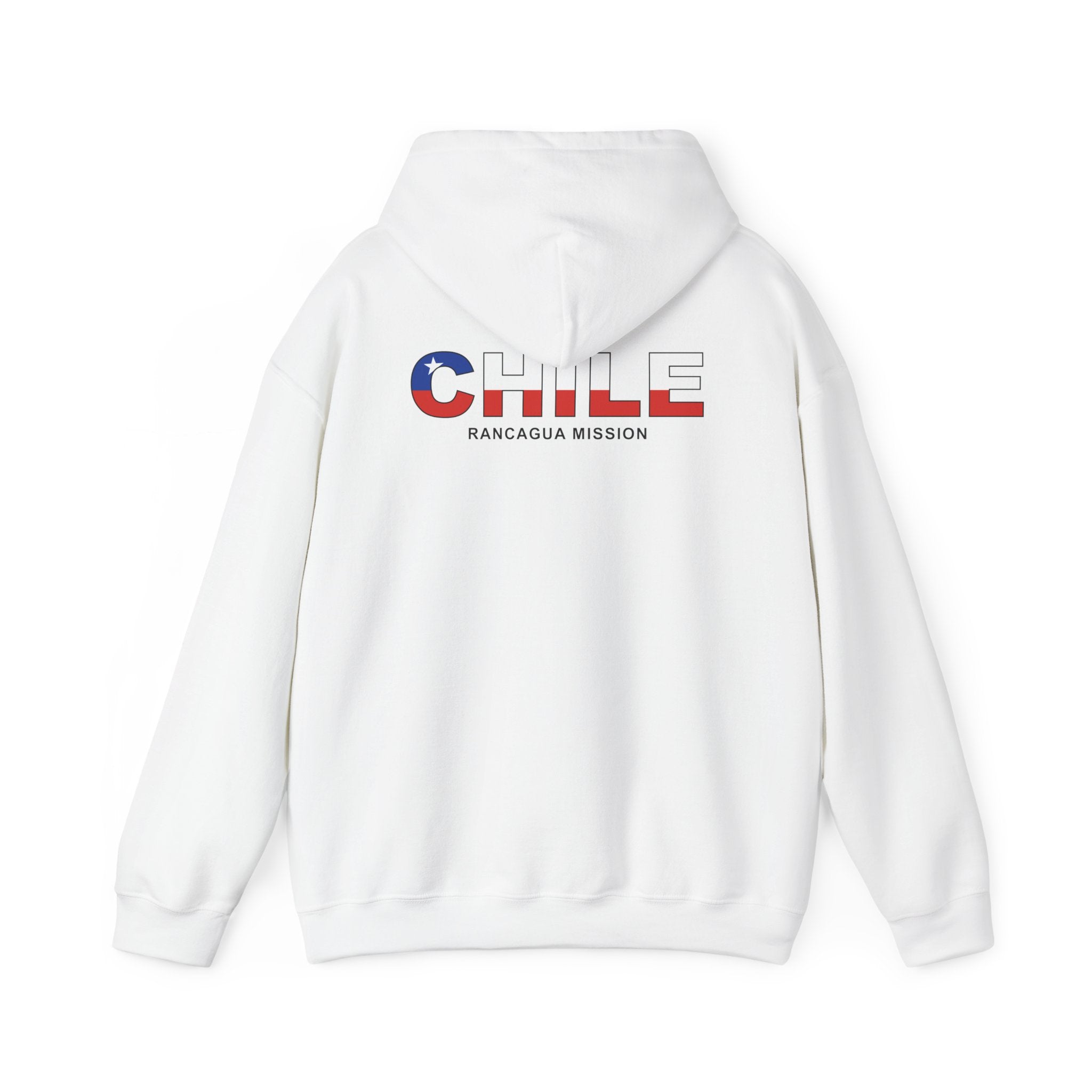 Chile Rancagua Mission Flag Title Back Hoodie