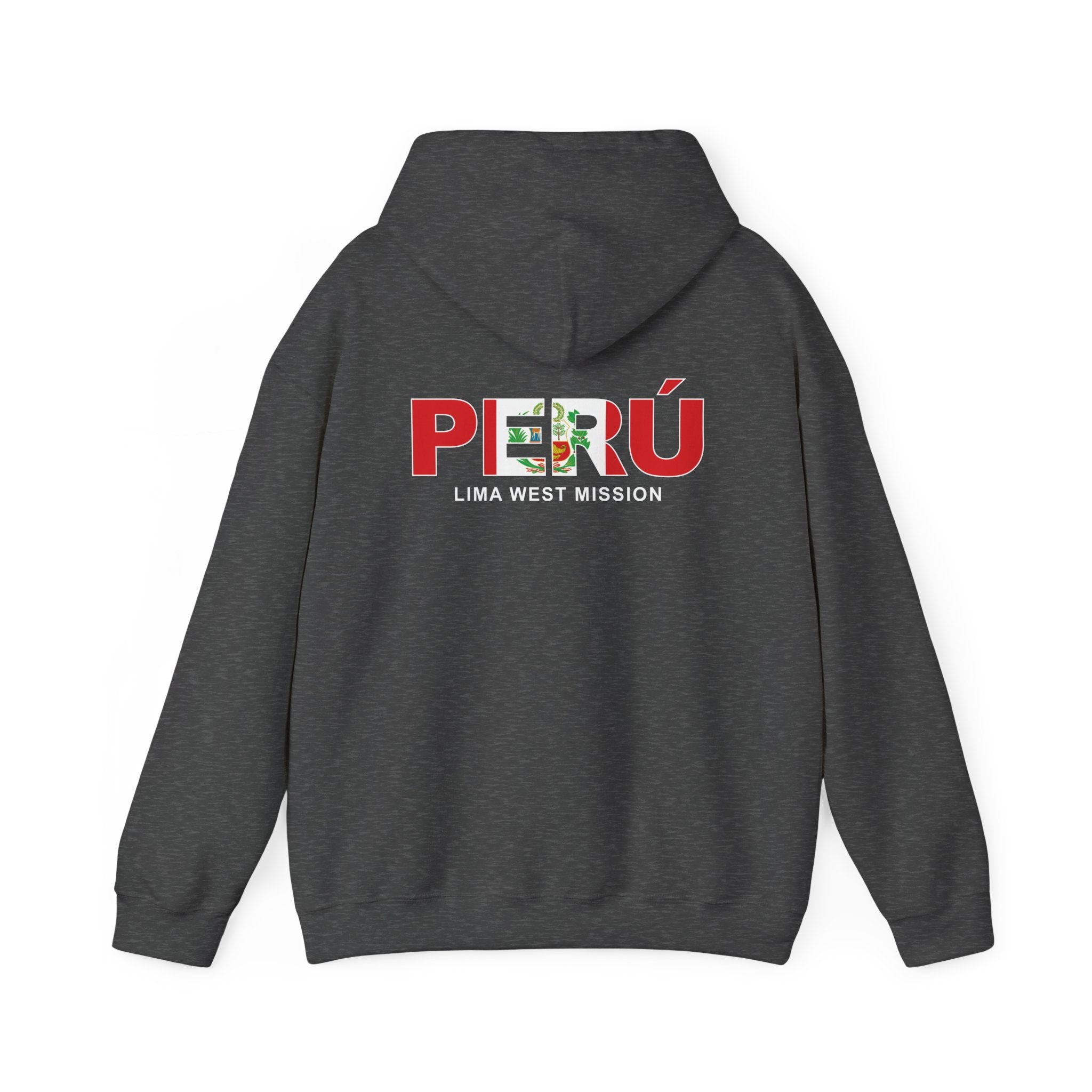 Peru Lima West Mission Flag Title Back Hoodie