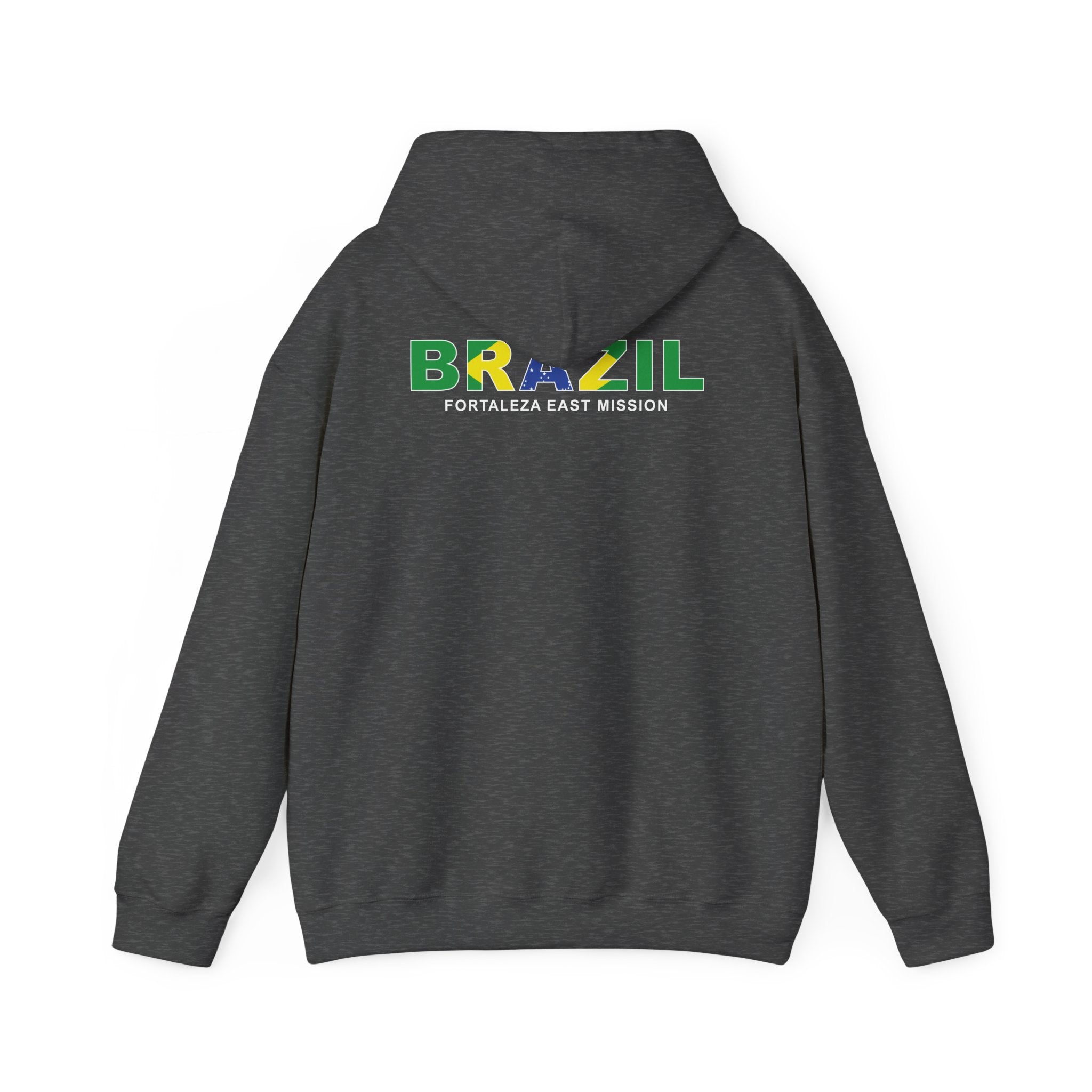 Brazil Fortaleza East Mission Flag Title Back Hoodie