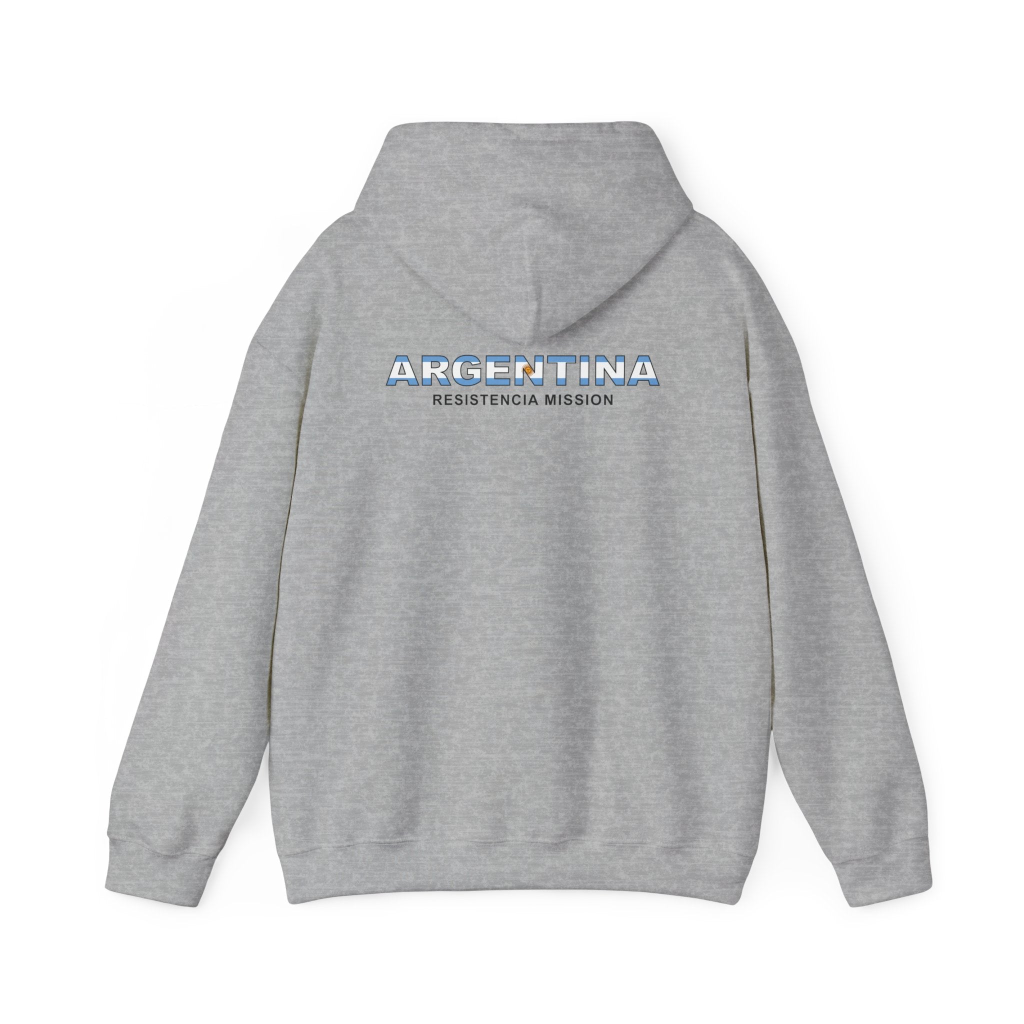 Argentina Resistencia Mission Flag Title Back Hoodie