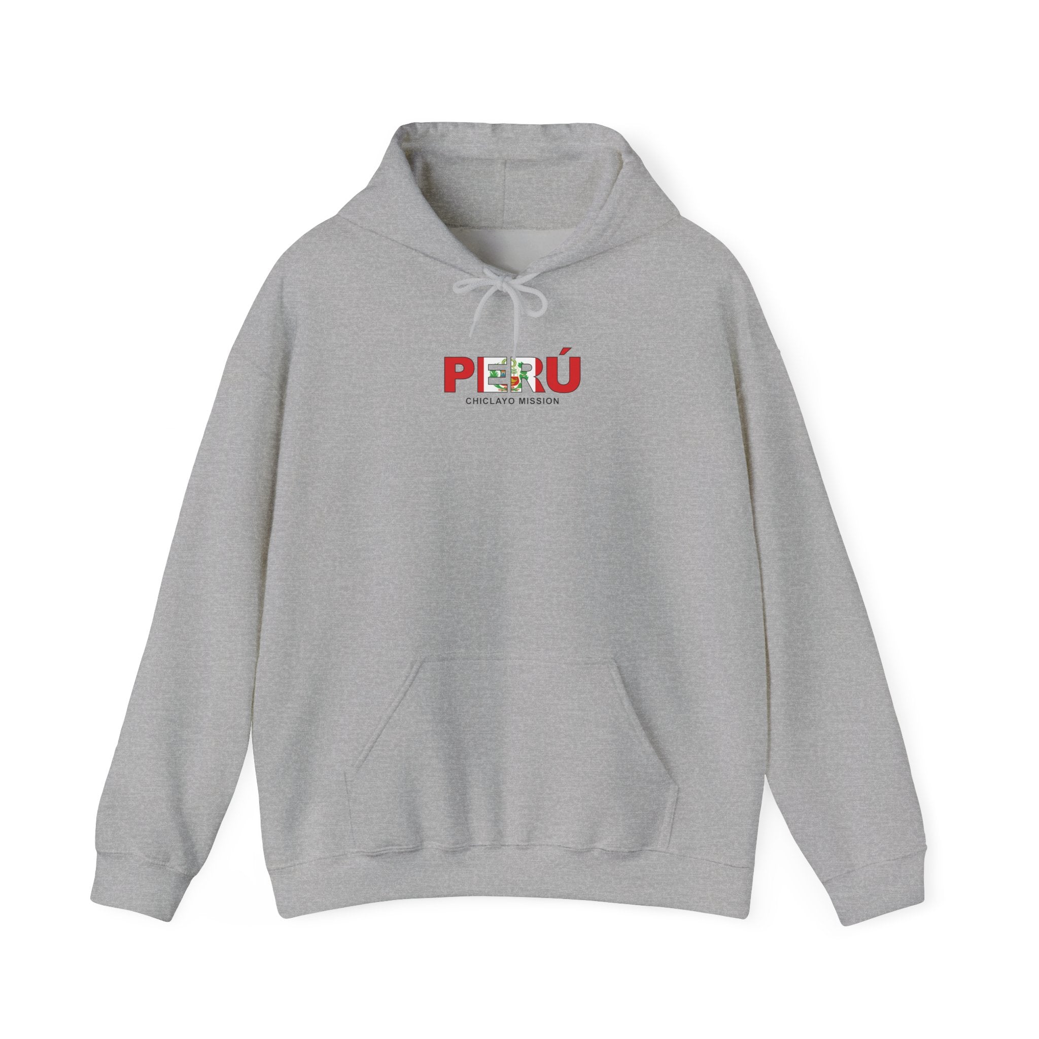 Peru Lima Central Mission Flag Title Back Hoodie