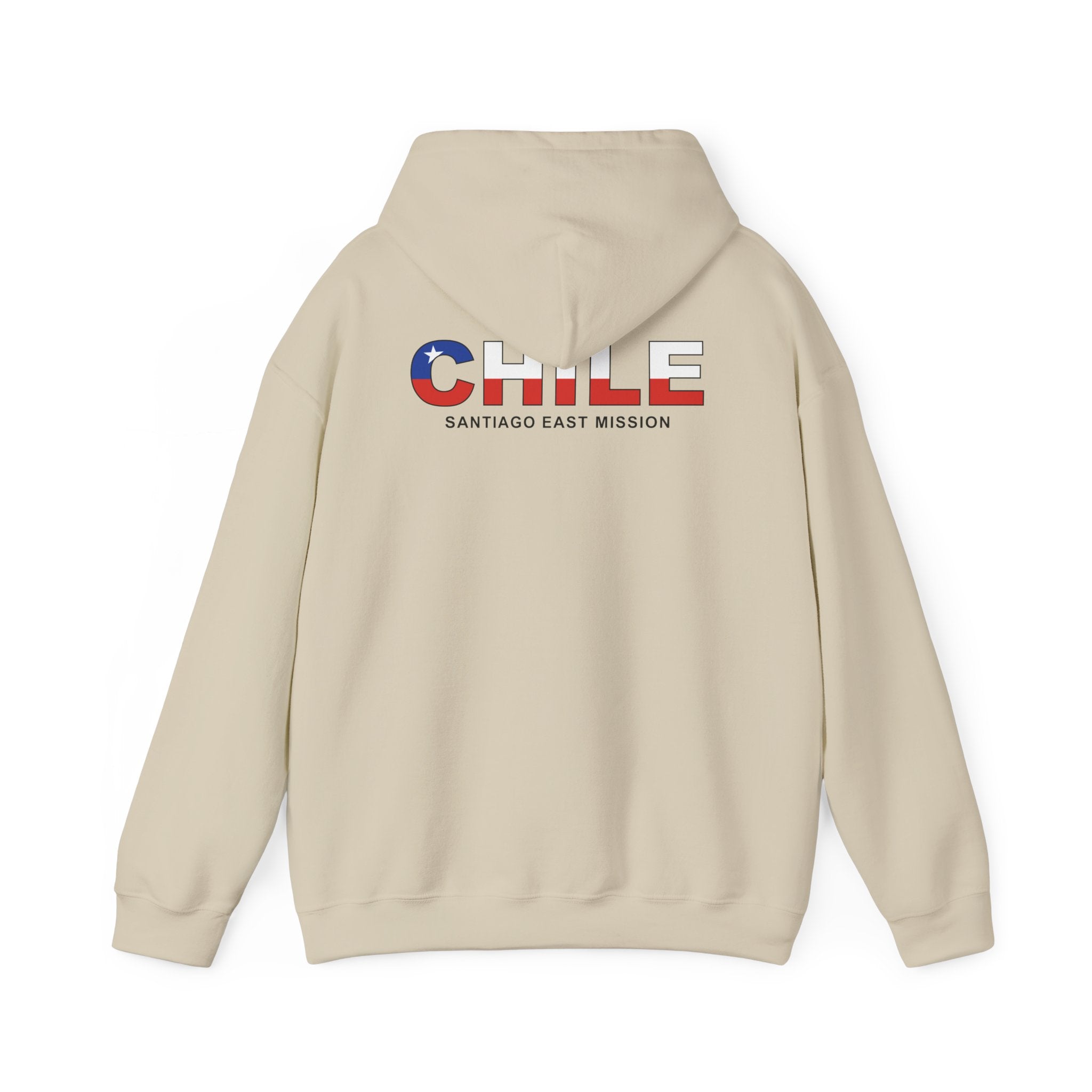 Chile Rancagua Mission Flag Title Back Hoodie