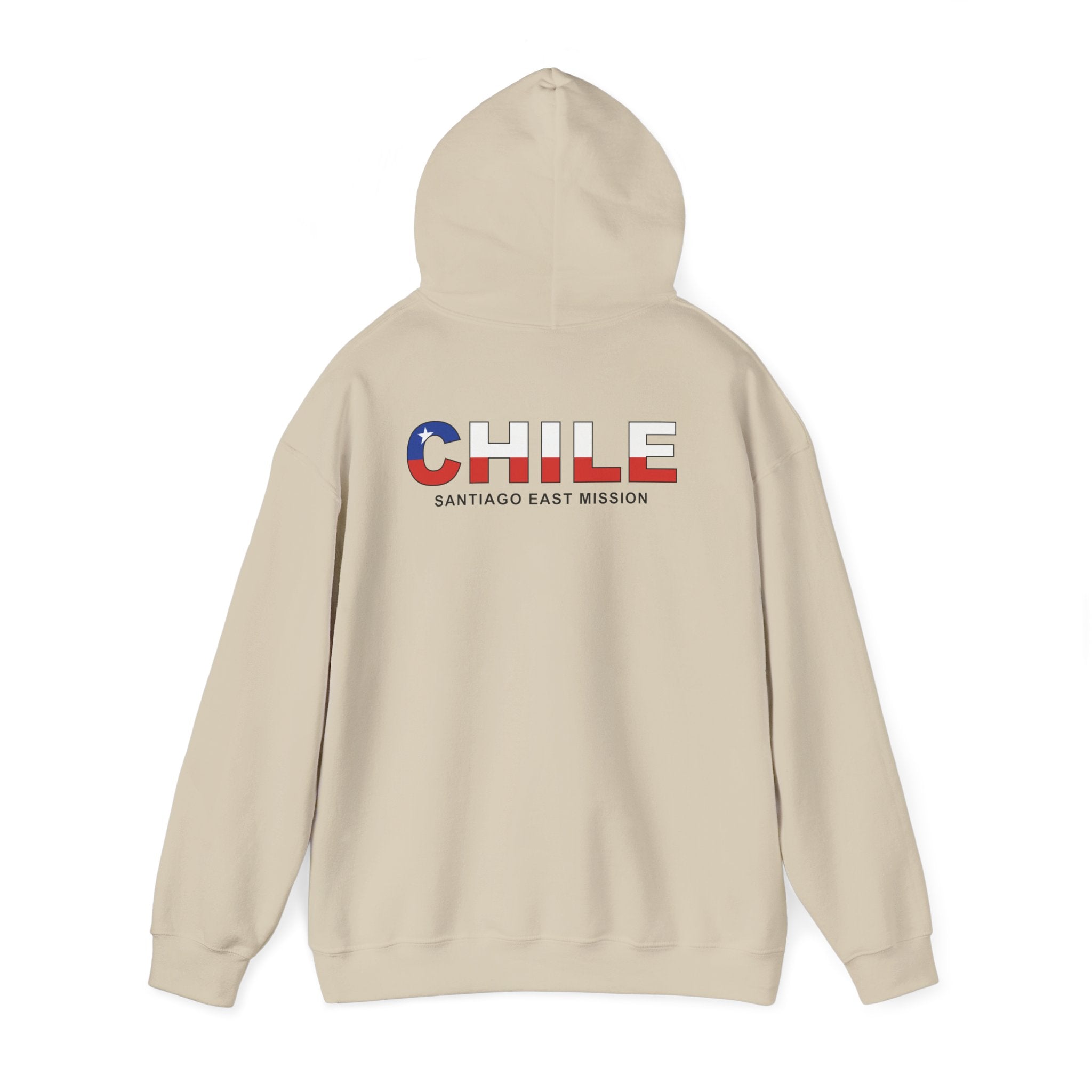 Chile Rancagua Mission Flag Title Back Hoodie