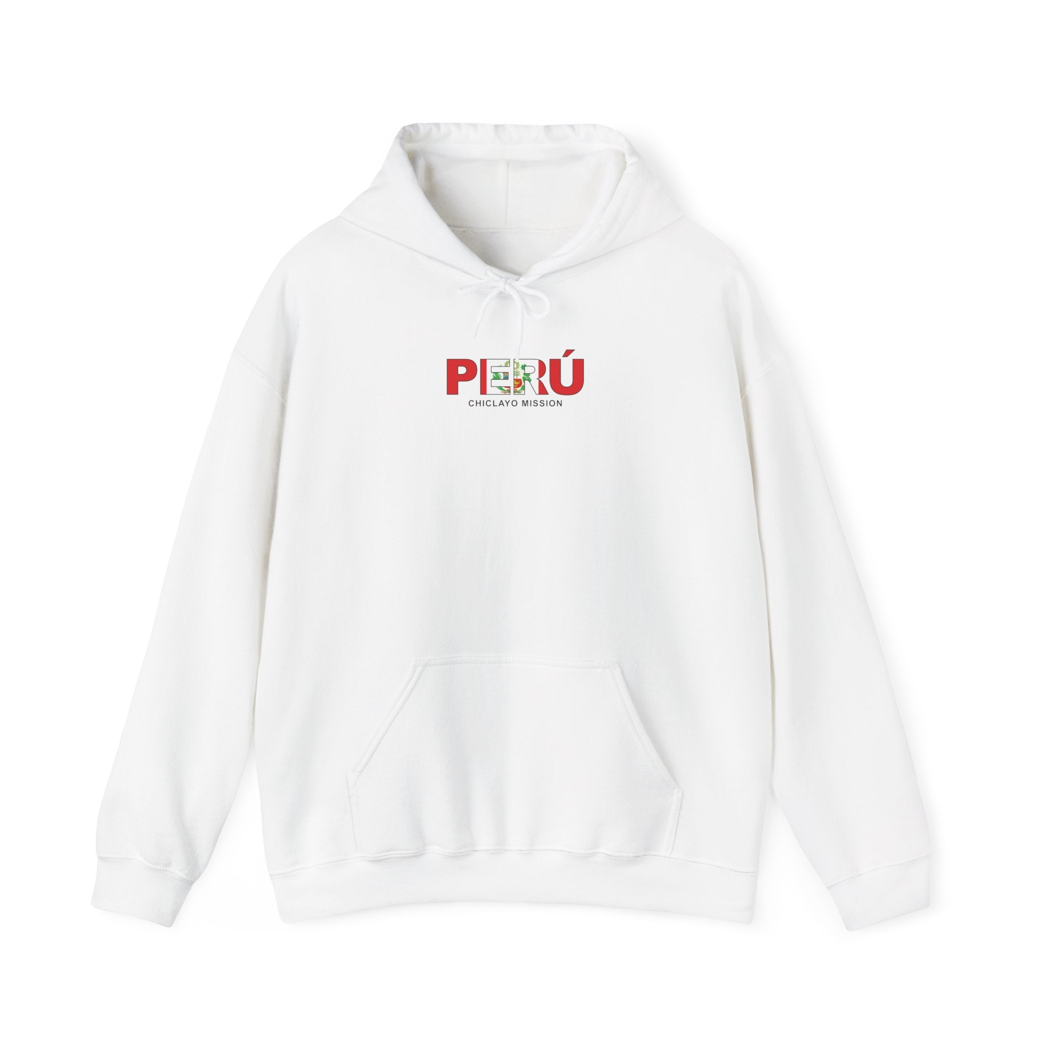 Peru Lima Central Mission Flag Title Back Hoodie