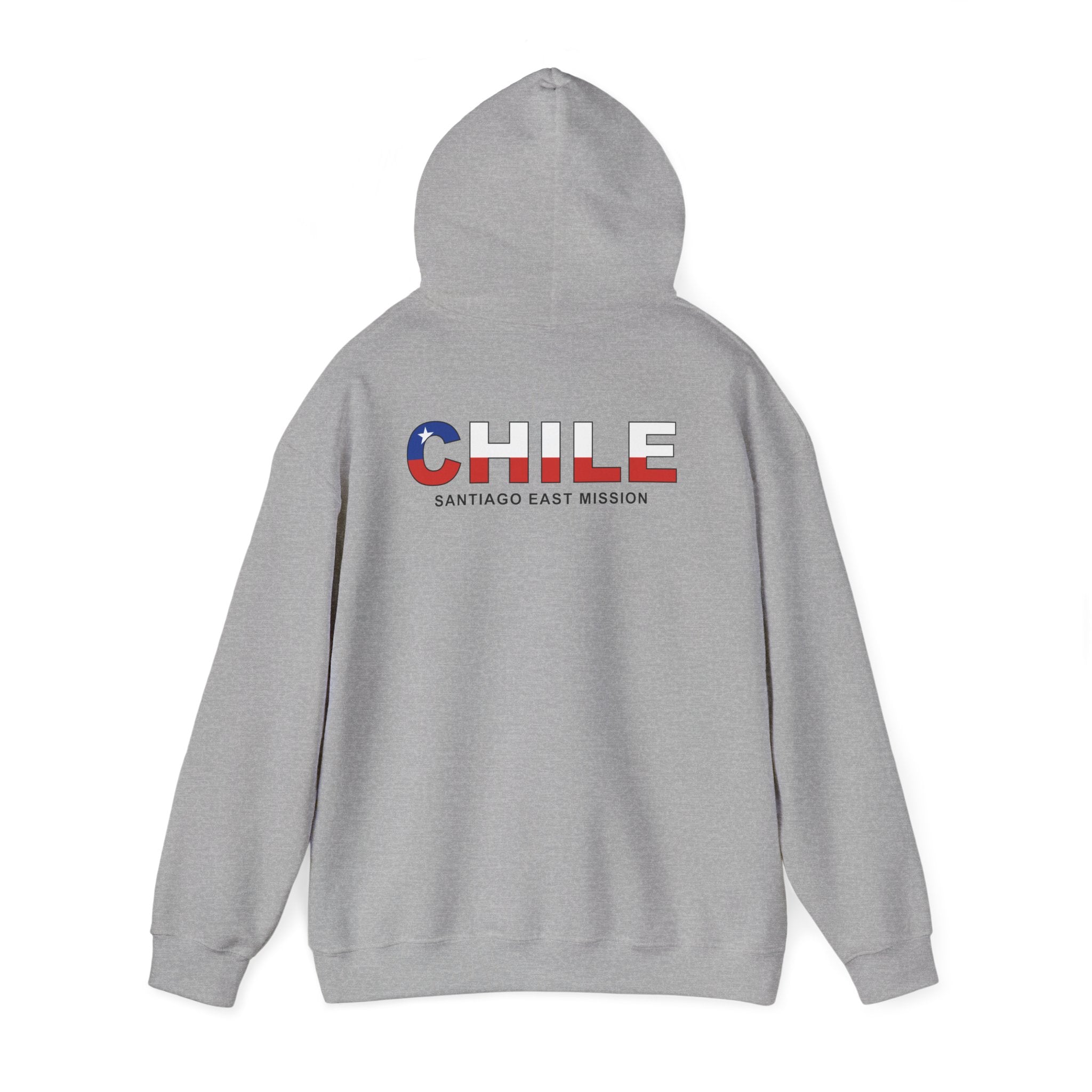 Chile Rancagua Mission Flag Title Back Hoodie