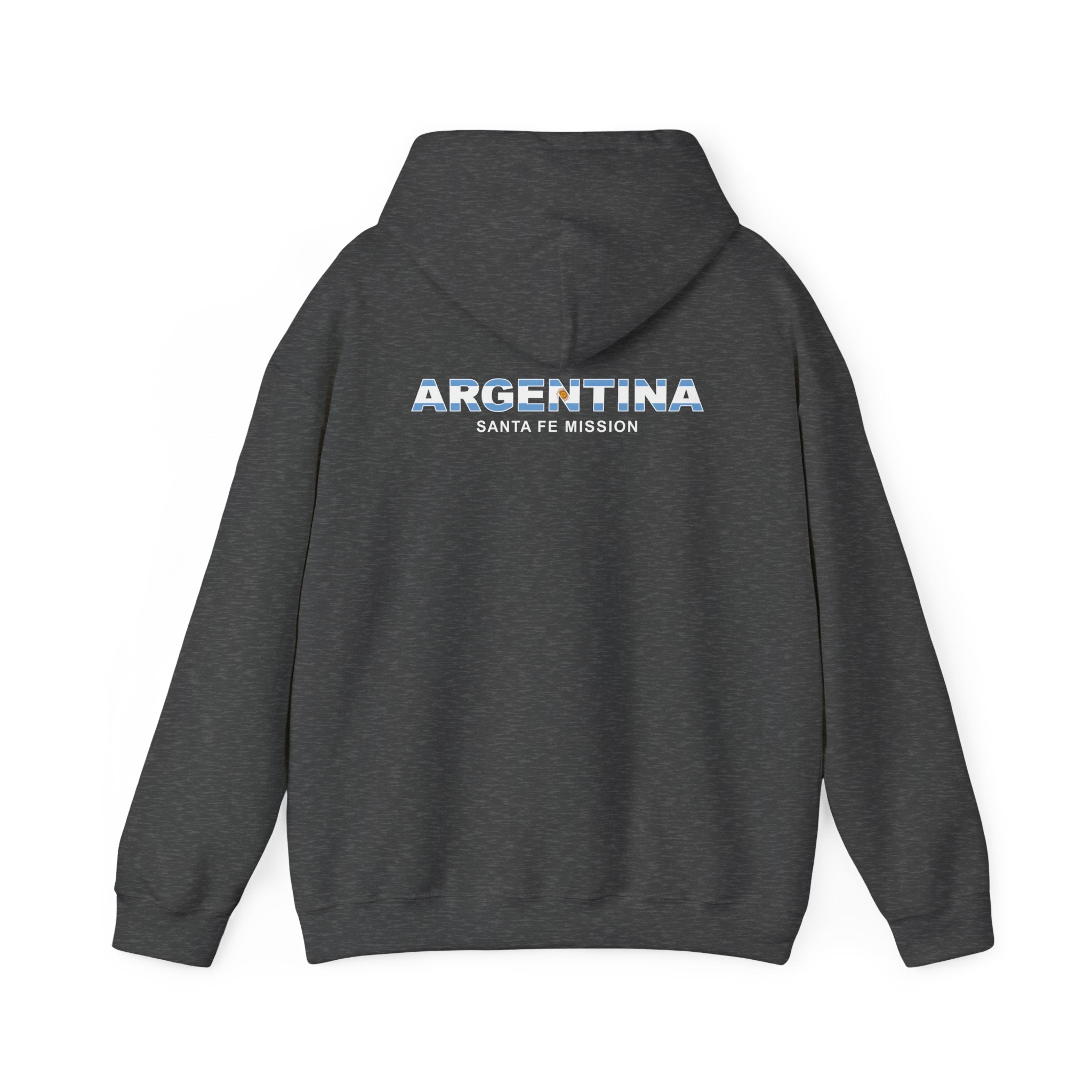 Argentina Santa Fe Mission Flag Title Back Hoodie
