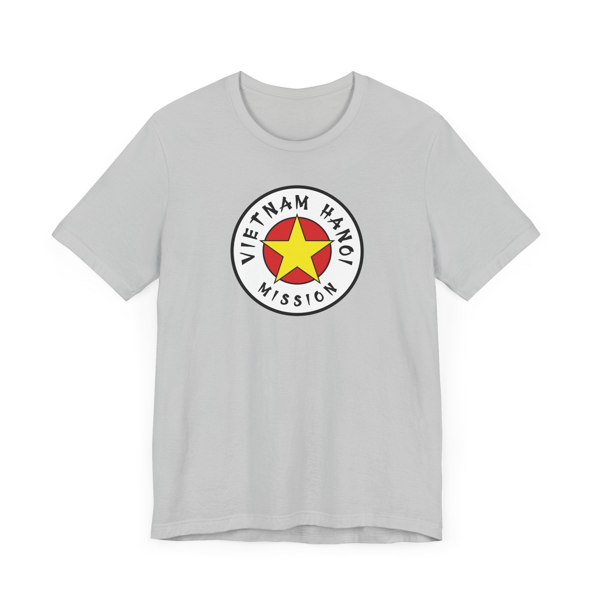 Vietnam Hanoi Mission Flag Logo (White Border) T-shirt
