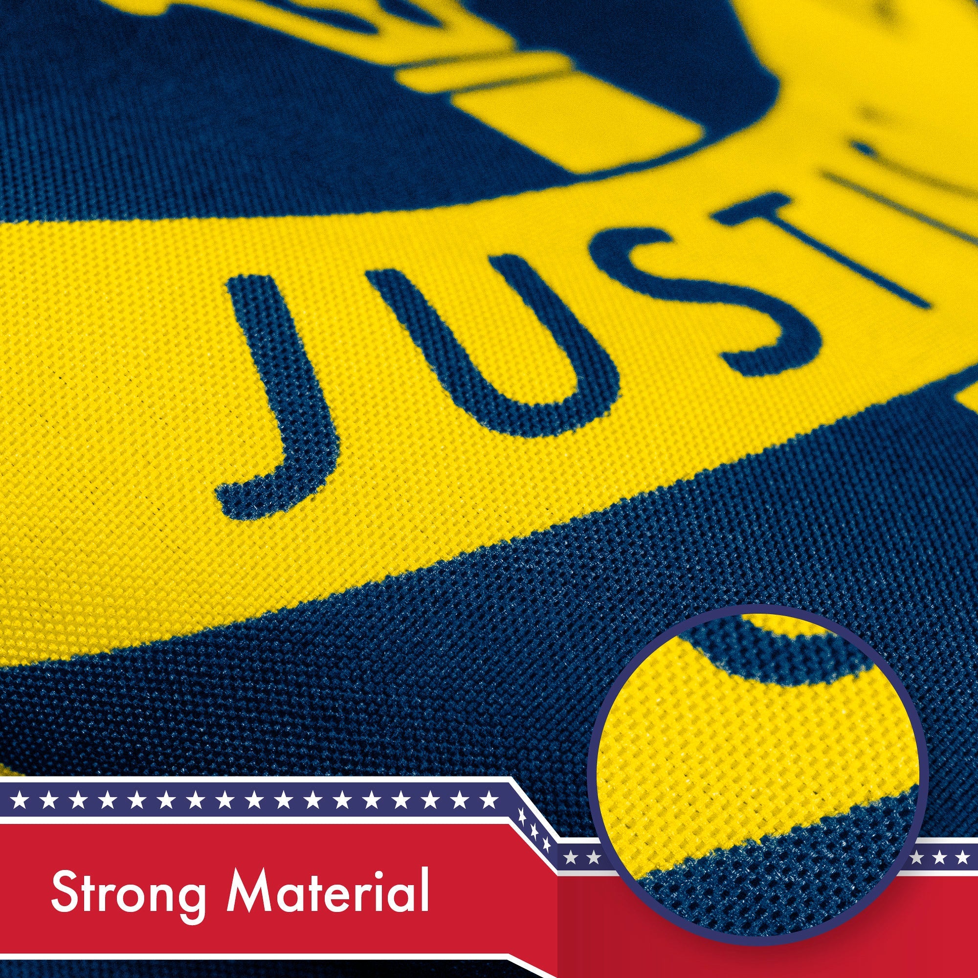 Georgia State Flag 150D Printed Polyester 3x5 Ft