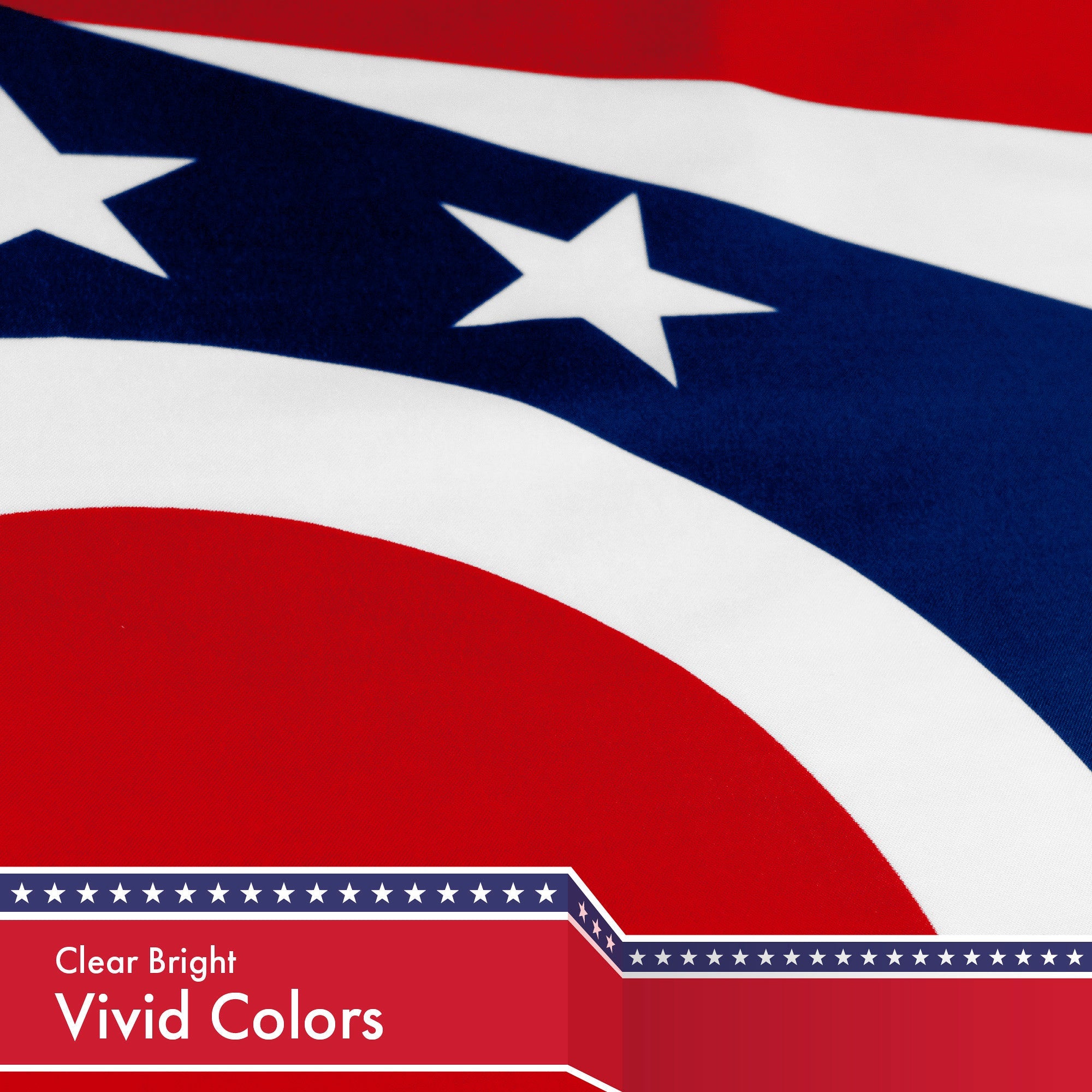 Ohio State Flag 150D Printed Polyester 3x5 Ft