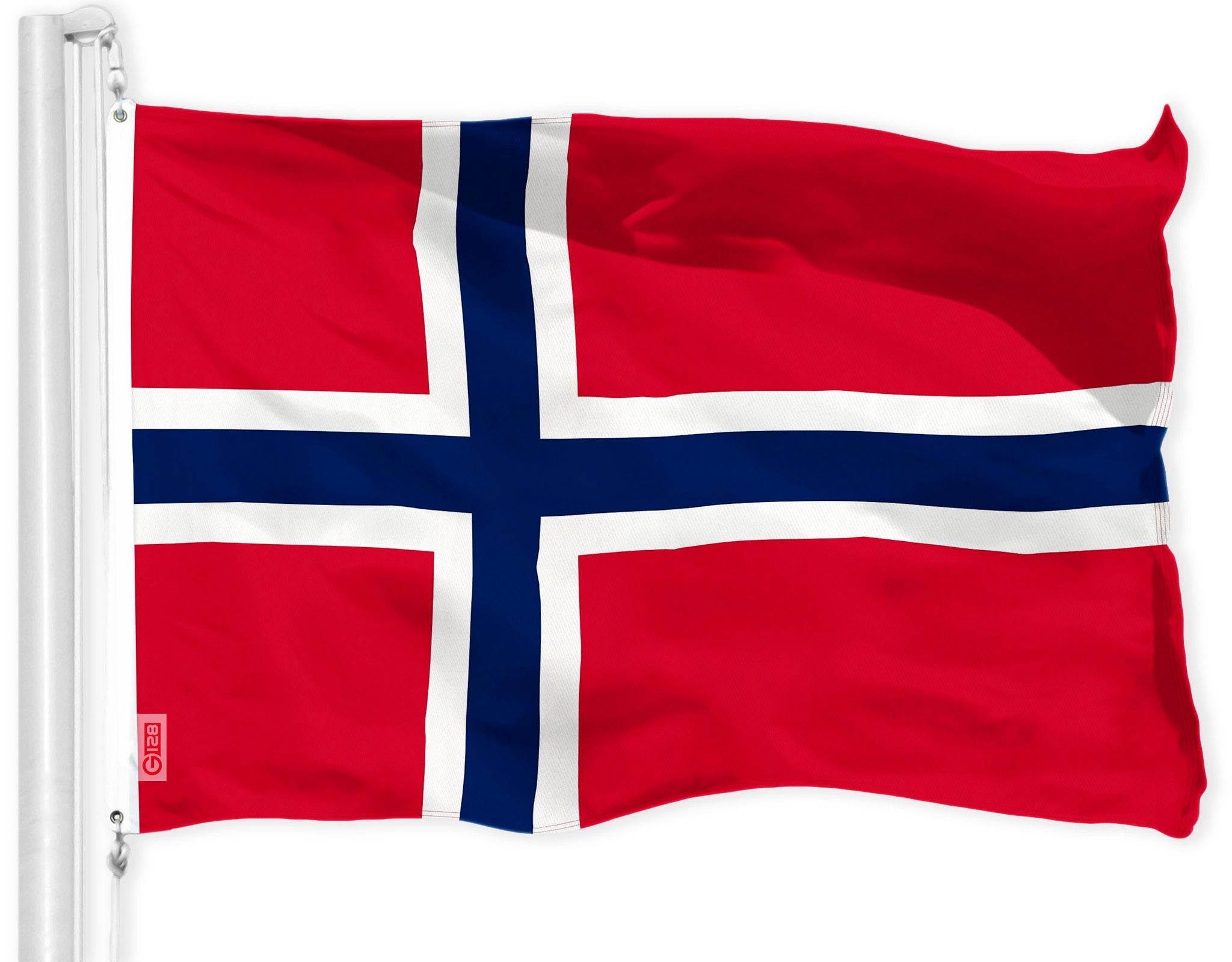 Norway (Norwegian) Flag 150D Printed Polyester 3x5 Ft