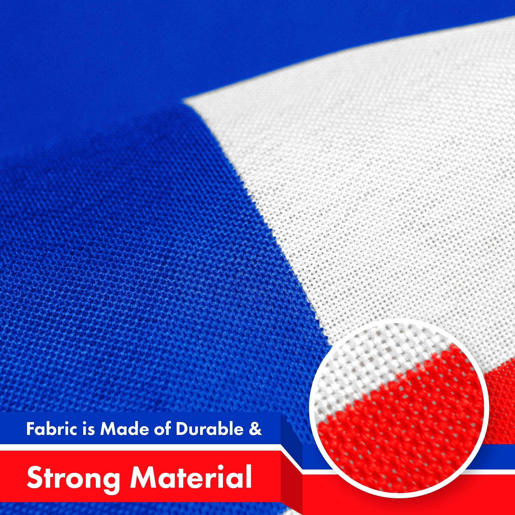 Panama (Panamanian) Flag 150D Printed Polyester 3x5 Ft