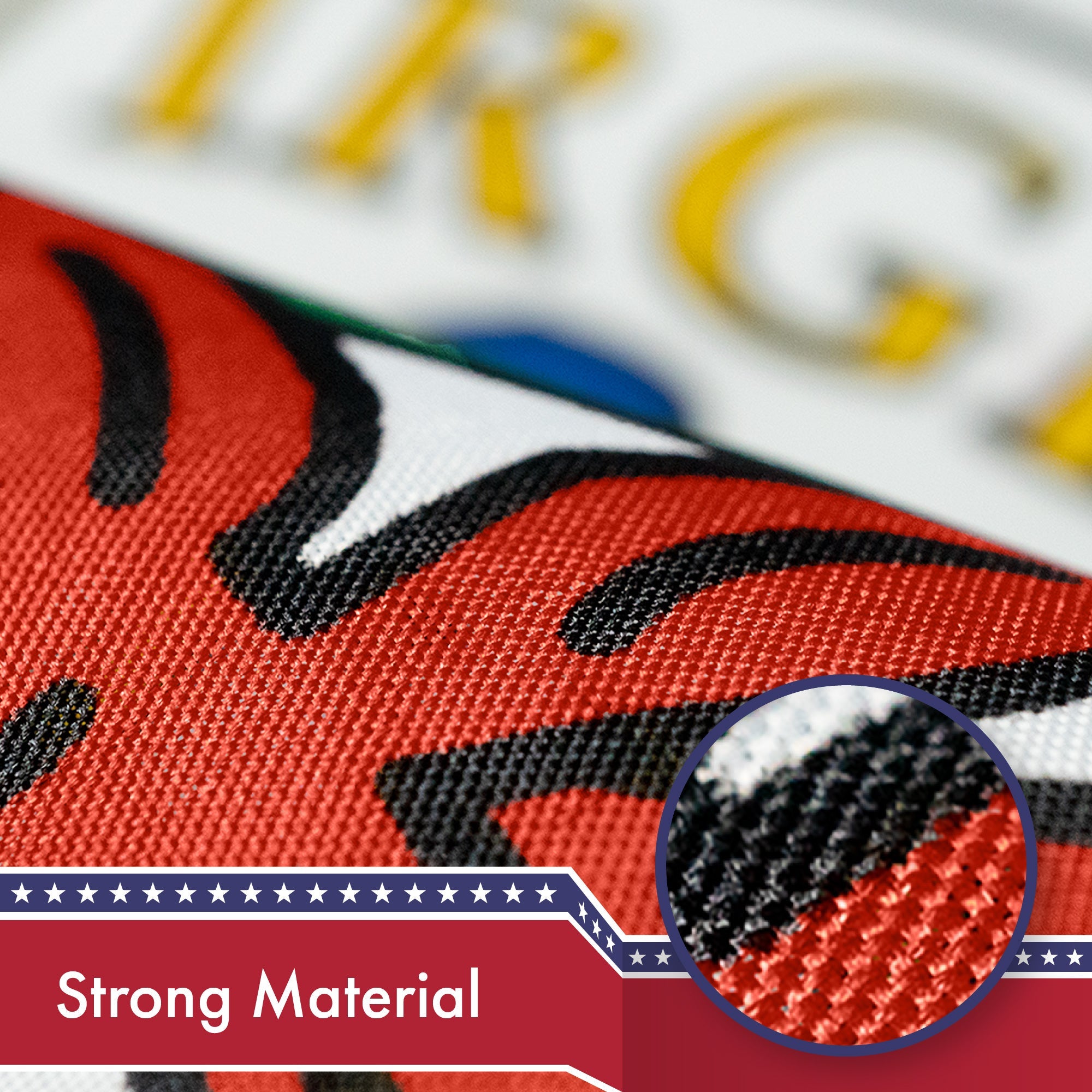 G128 Virginia State Flag | 3x5 feet | Printed 150D, Indoor/Outdoor, Vibrant Colors, Brass Grommets, Quality Polyester, Much Thicker More Durable Than 100D 75D Polyester