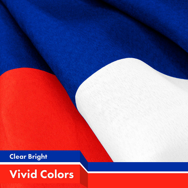 Russia (Russian) Flag 150D Printed Polyester 3x5 Ft