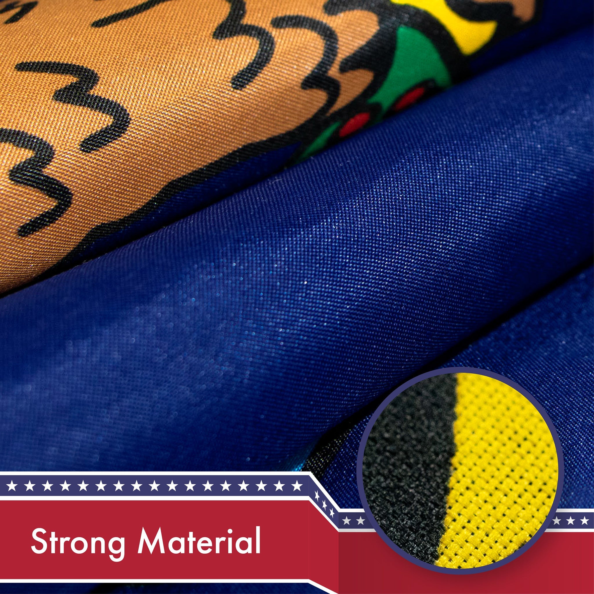 Michigan State Flag 150D Printed Polyester 3x5 Ft