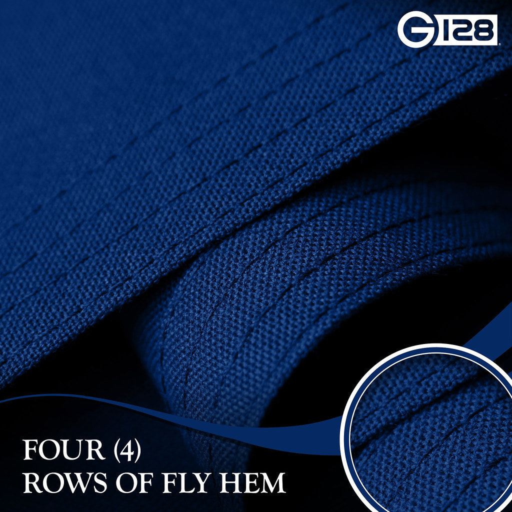 G128 South Carolina SC State Flag | 3x5 Ft | Embroidered 220GSM SPUN POLYESTER - Embroidered Stars, Sewn Stripes, Brass Grommets, Indoor/Outdoor, Vibrant Colors, Heavy Duty SPUN POLYESTER