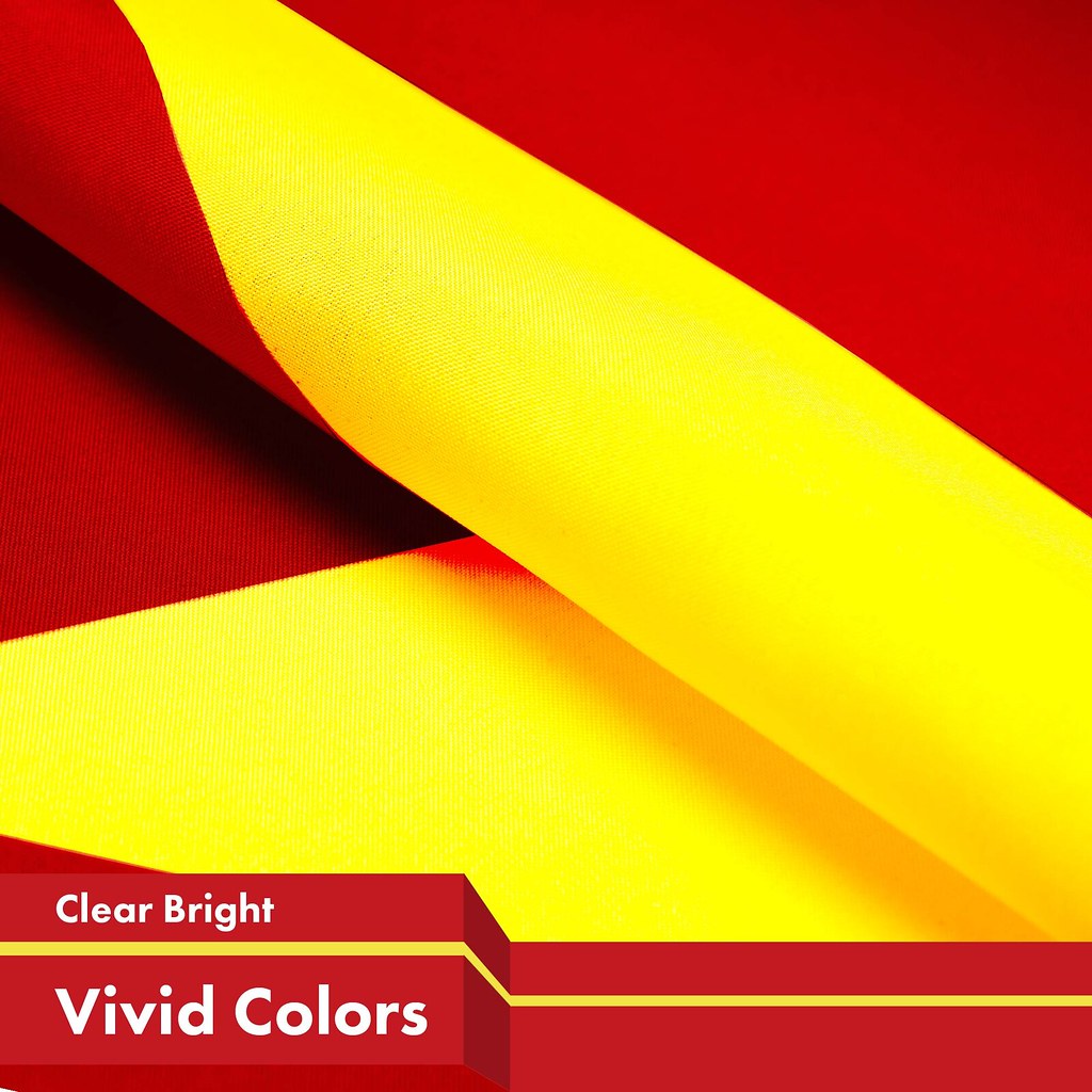 G128 Vietnam Vietnamese Flag | 3x5 Ft | Printed 150D Polyester - Indoor/Outdoor, Vibrant Colors, Brass Grommets, Quality Polyester, Much Thicker More Durable Than 100D 75D Polyester