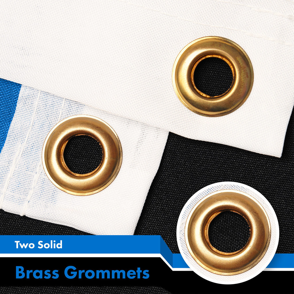 G128 Estonia Estonian Flag | 3x5 Ft | Printed 150D Polyester - Indoor/Outdoor, Vibrant Colors, Brass Grommets, Quality Polyester, Much Thicker More Durable Than 100D 75D Polyester