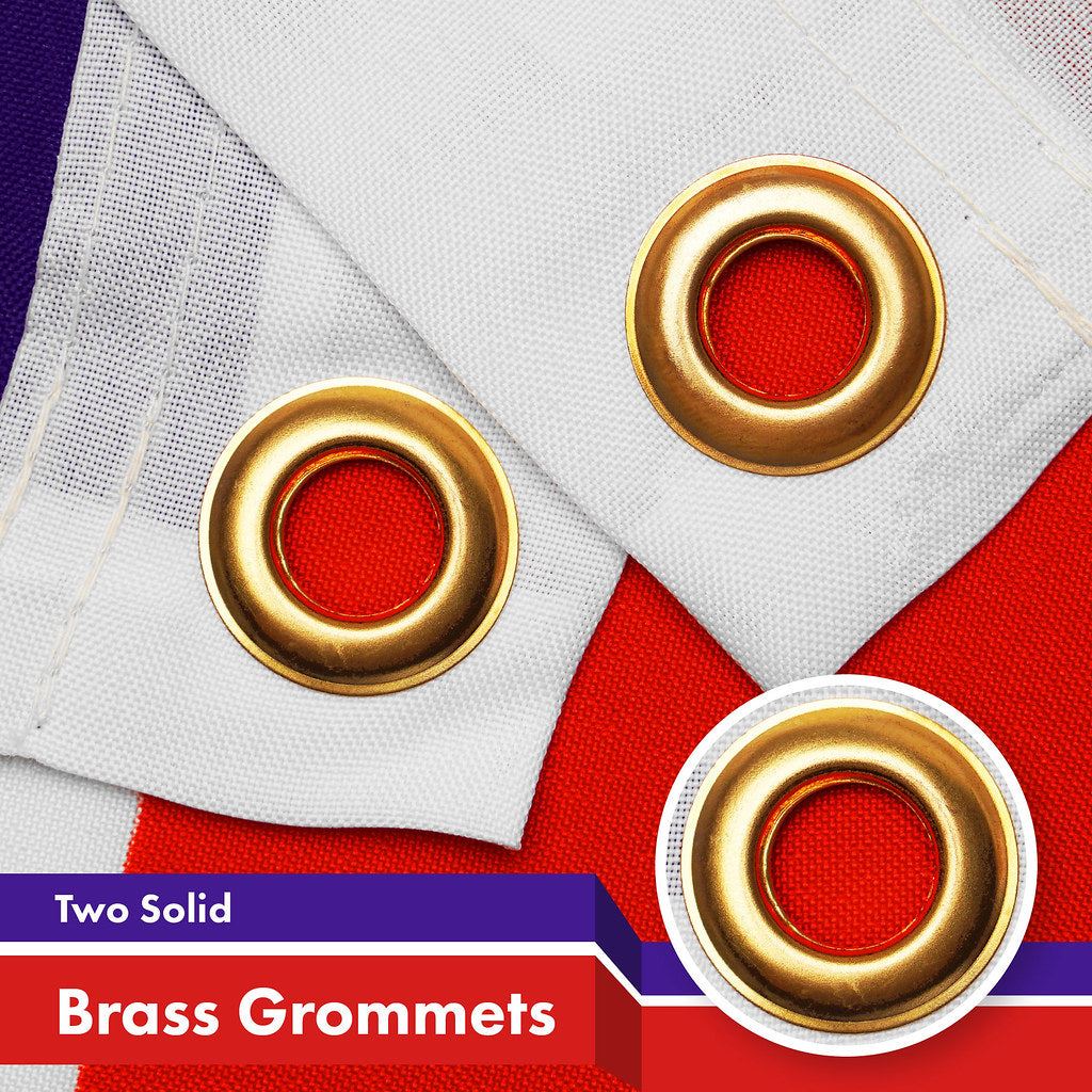G128 Malaysia Malaysian Flag | 3x5 Ft | Printed 150D Polyester - Indoor/Outdoor, Vibrant Colors, Brass Grommets, Quality Polyester, Much Thicker More Durable Than 100D 75D Polyester
