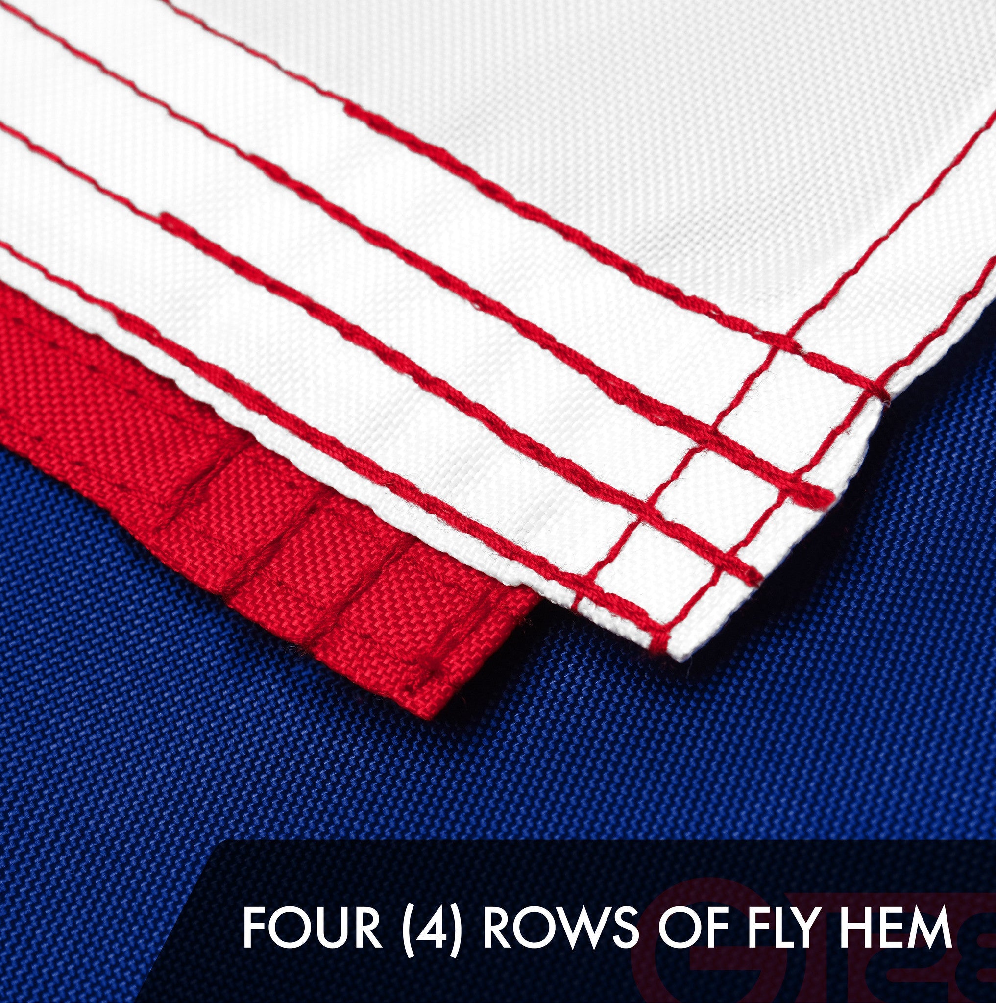 G128 Hawaii Hawaiian Flag | 3x5 Ft | ToughWeave Series Stitched 300D Polyester | Sewn Stripes, Indoor/Outdoor, Brass Grommets