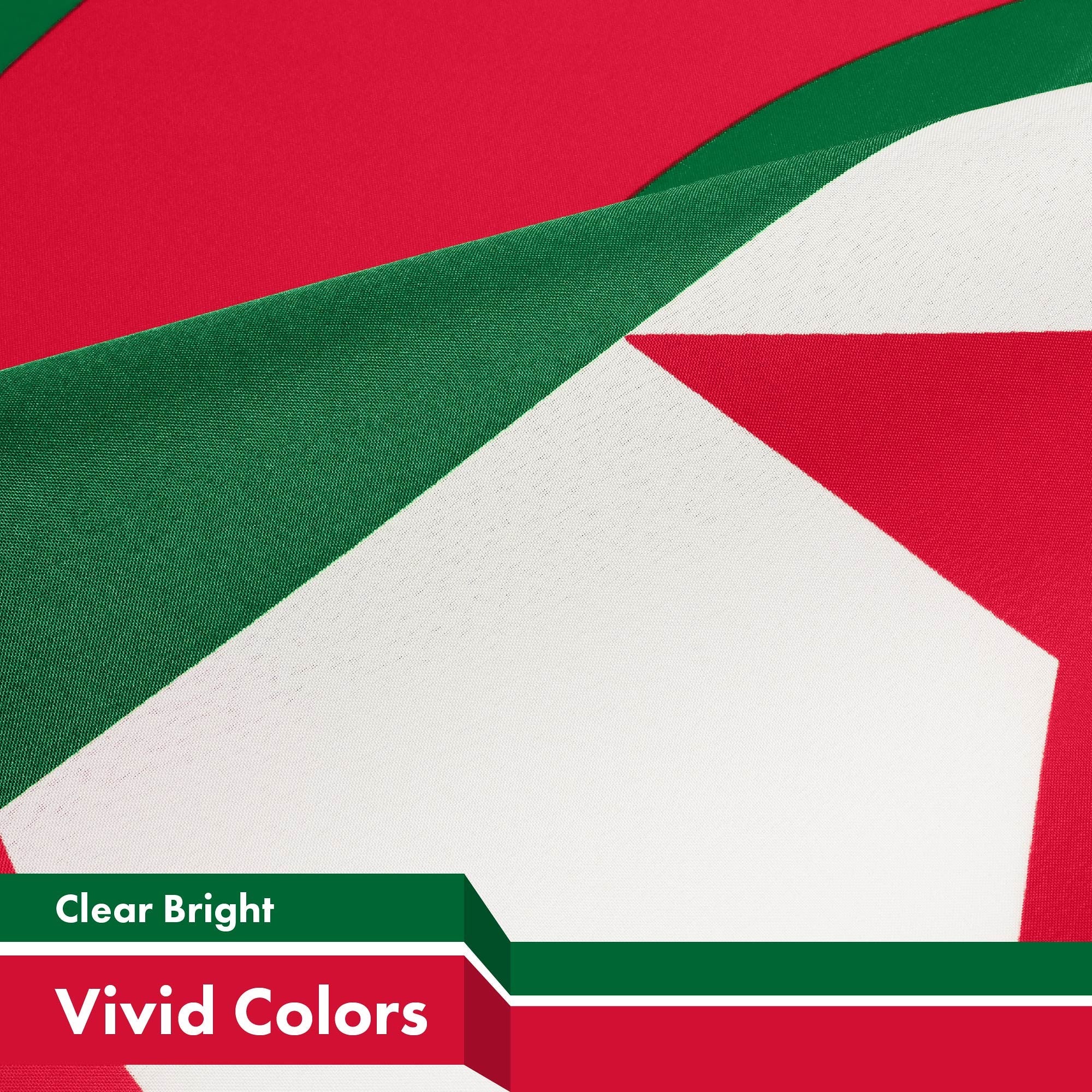 G128 Algeria Algerian Flag | 3x5 Ft | LiteWeave Pro Series Printed 150D Polyester | Country Flag, Indoor/Outdoor, Vibrant Colors, Brass Grommets, Thicker and More Durable Than 100D 75D Polyester