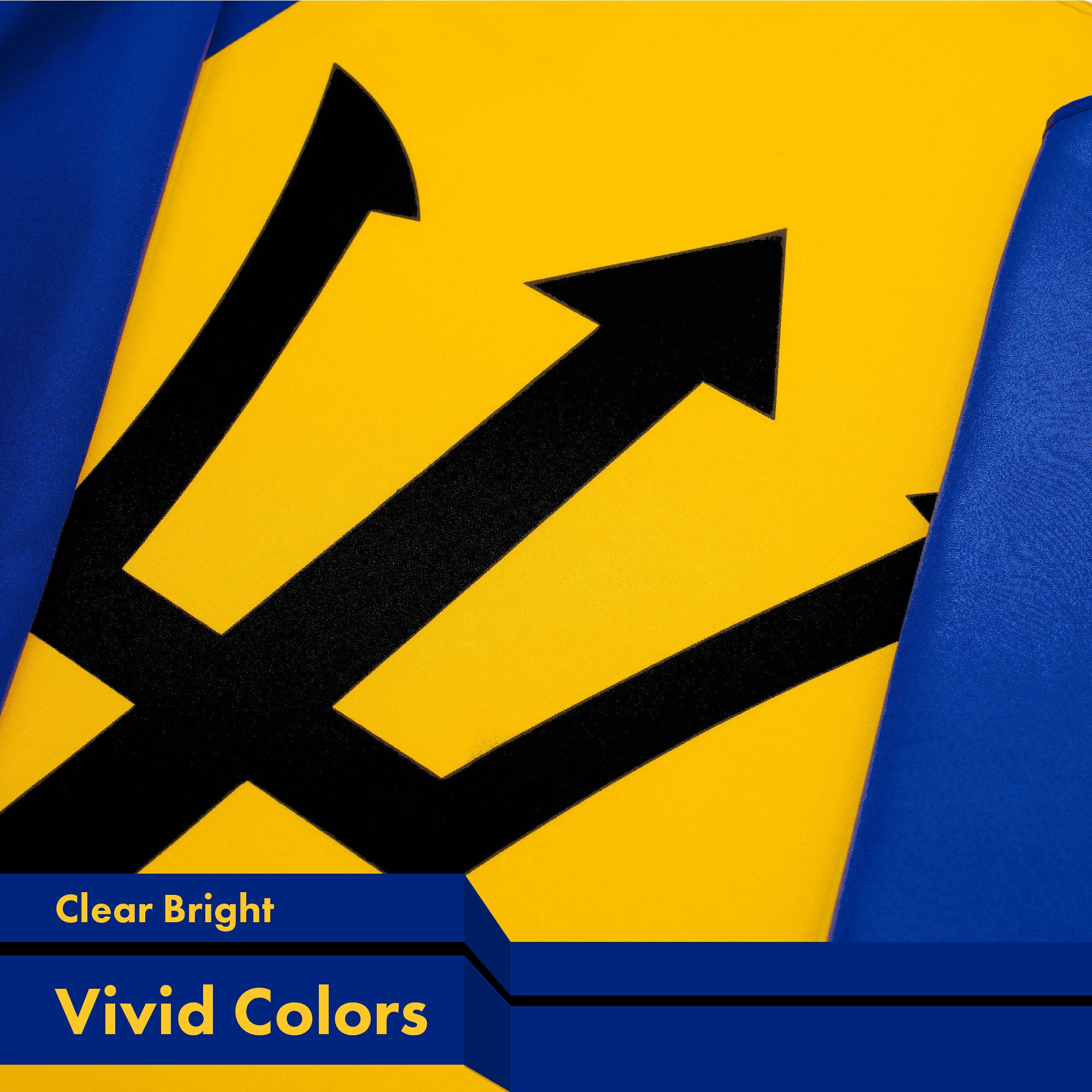 Barbados Barbadian Flag | 3x5 Ft | LiteWeave Pro Series Printed 150D Polyester | Country Flag, Indoor/Outdoor, Vibrant Colors, Brass Grommets, Thicker and More Durable Than 100D 75D Polyester