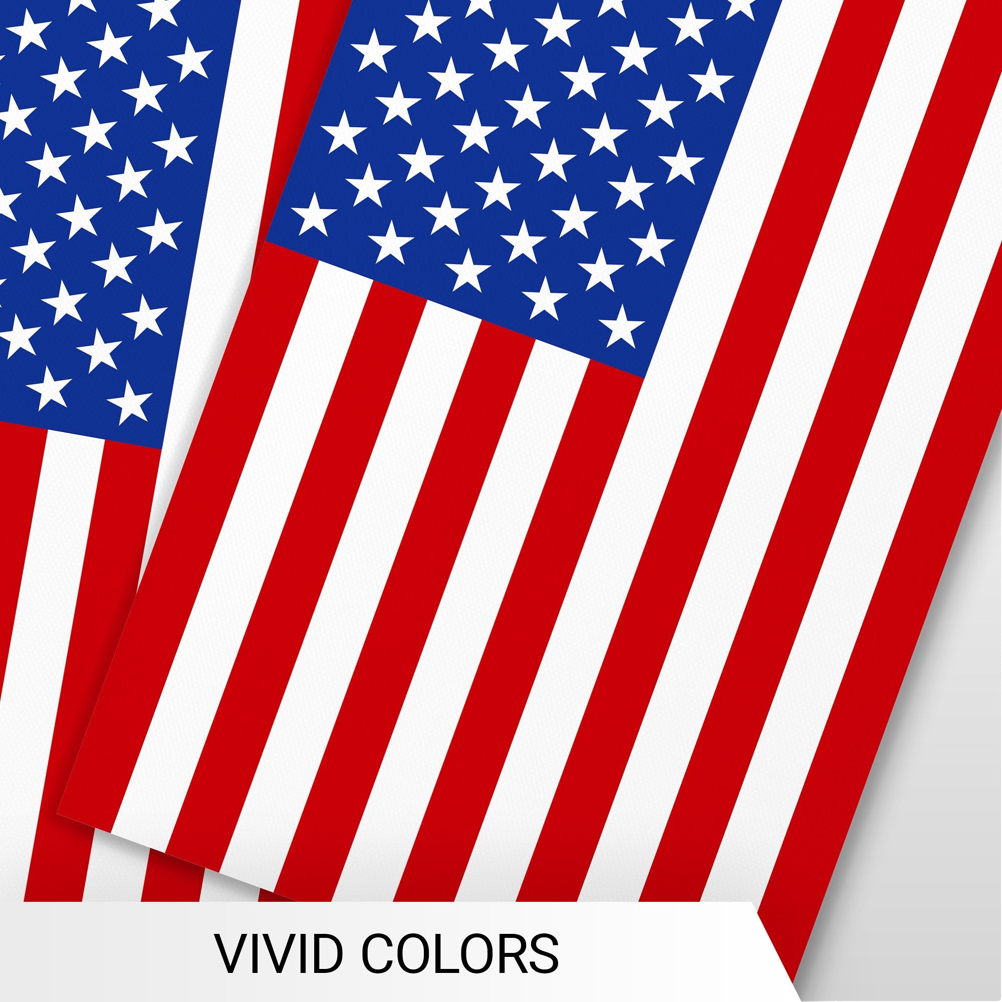 G128 American USA Bunting Banner | Flag 8.2 x 5.5 Inch, Full String 33 Feet | Printed 150D Polyester, Decorations For Bar, School, Festival Events Celebration