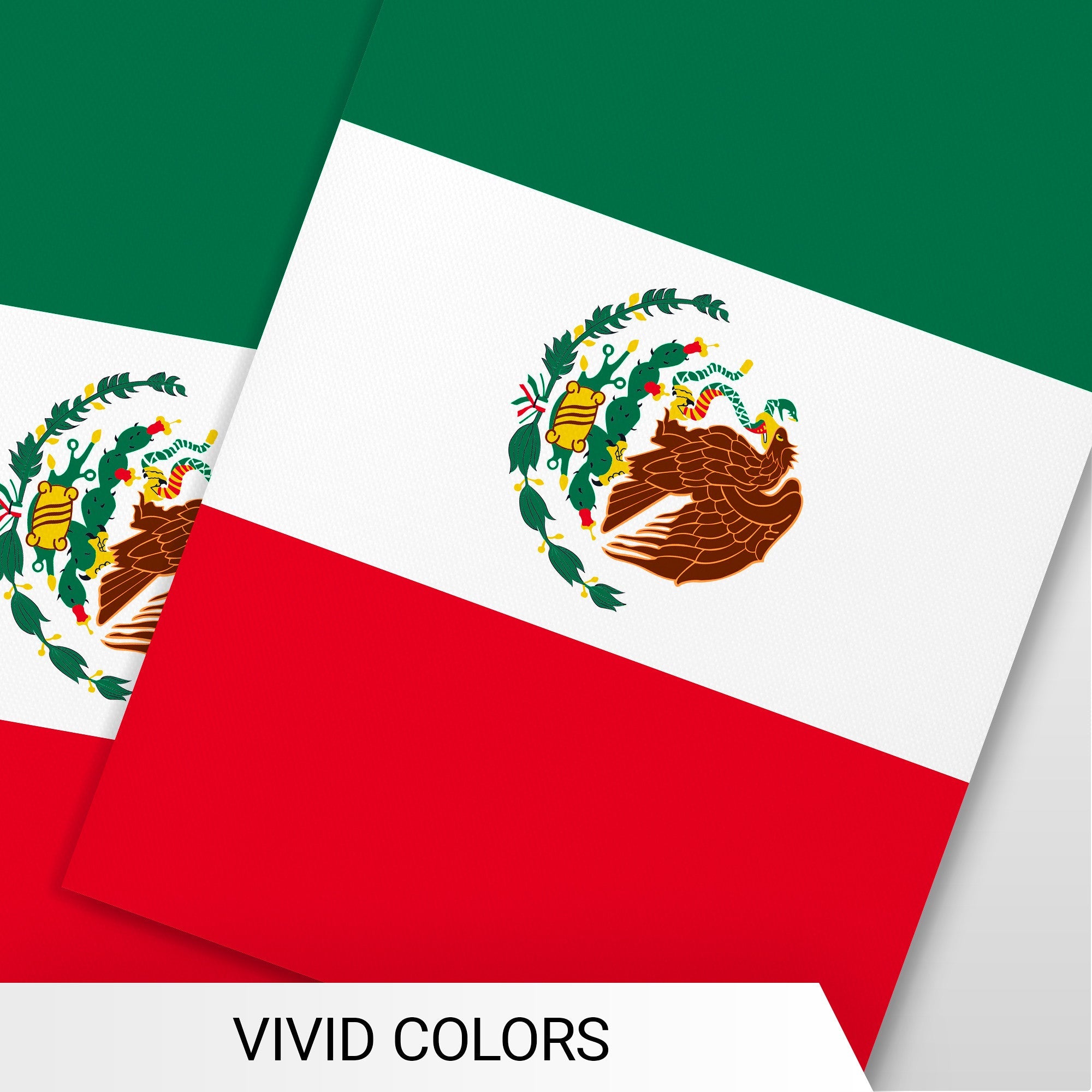 G128 Mexico Mexican Bunting Banner | Flag 8.2 x 5.5 Inch, Full String 33 Feet | Printed 150D Polyester, Decorations For Bar, School, Festival Events Celebration