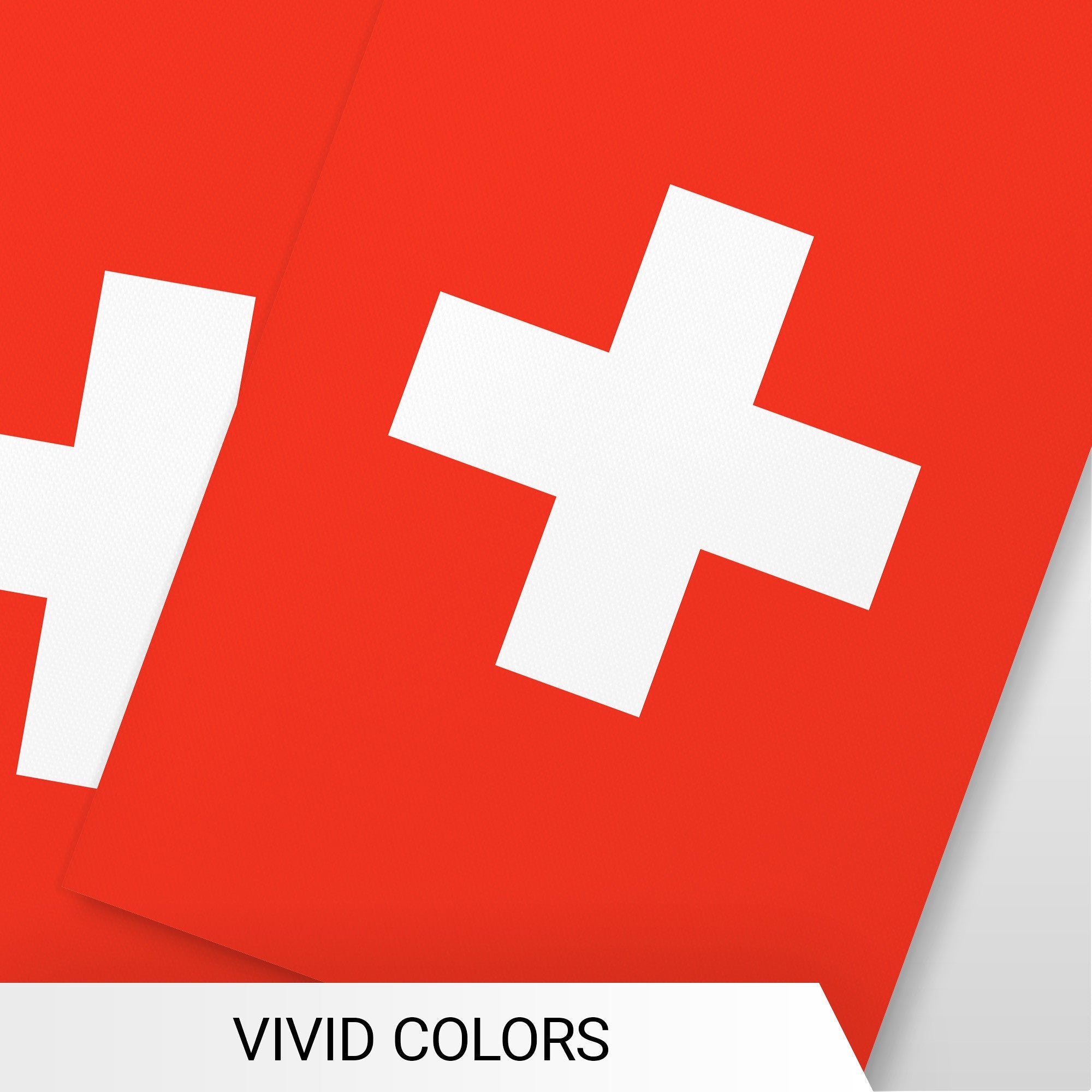 G128 Switzerland Swiss Bunting Banner | Flag 8.2 x 5.5 Inch, Full String 33 Feet | Printed 150D Polyester, Decorations For Bar, School, Festival Events Celebration