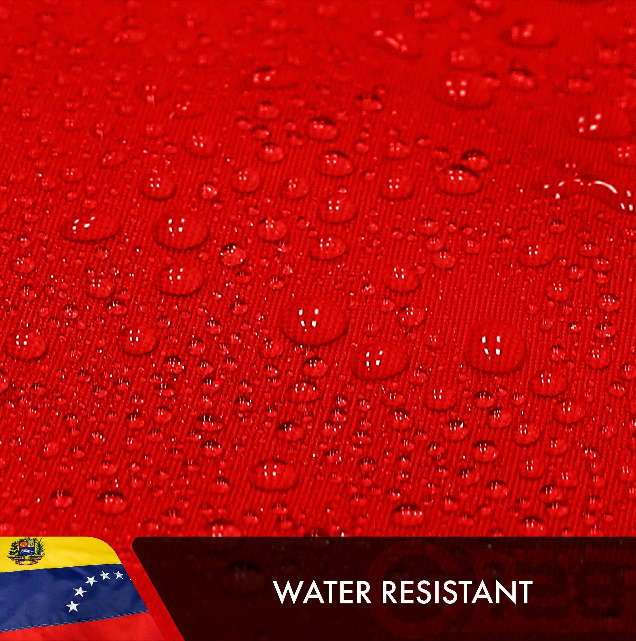G128 Venezuela 7 Stars Venezuelan Flag | 4x6 Ft | Double ToughWeave Series Double Sided Embroidered 210D Poly | Country Flag, Embroidered Design, Indoor/Outdoor, Brass Grommets, Heavy Duty, 2-ply