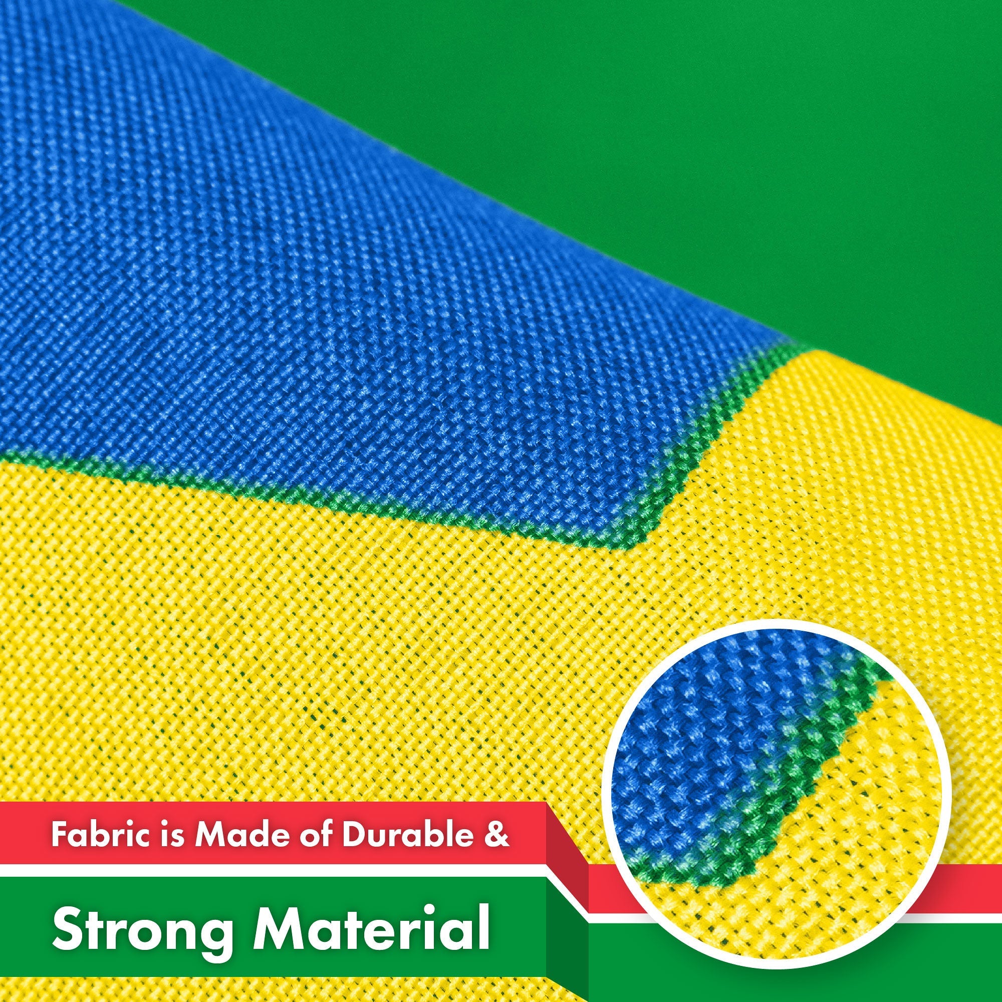 G128 South Sudan South Sudanese Flag | 3x5 Ft | LiteWeave Pro Series Printed 150D Polyester | Country Flag, Indoor/Outdoor, Vibrant Colors, Brass Grommets, Thicker and More Durable Than 100D 75D Poly