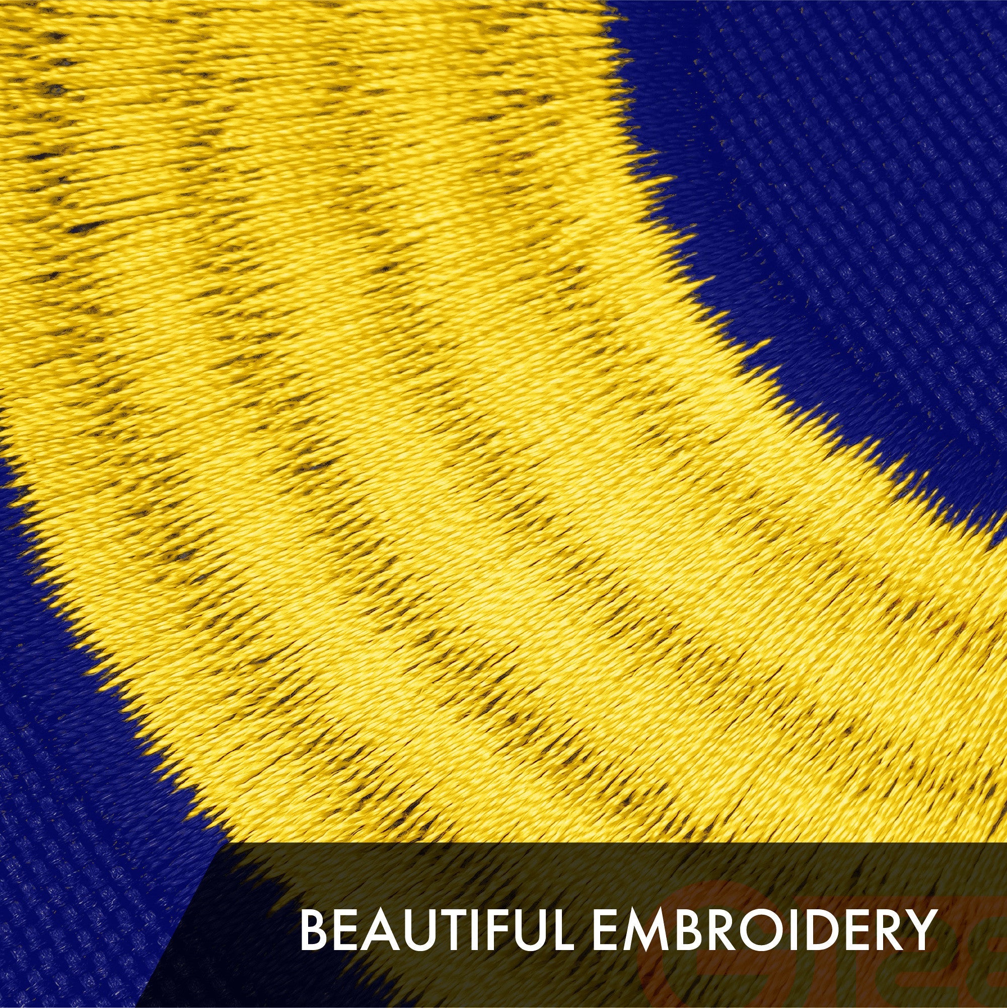 G128 North Carolina State Flag | 5x8 Ft | ToughWeave Series Embroidered 600D Polyester | Embroidered Design, Indoor/Outdoor, Brass Grommets