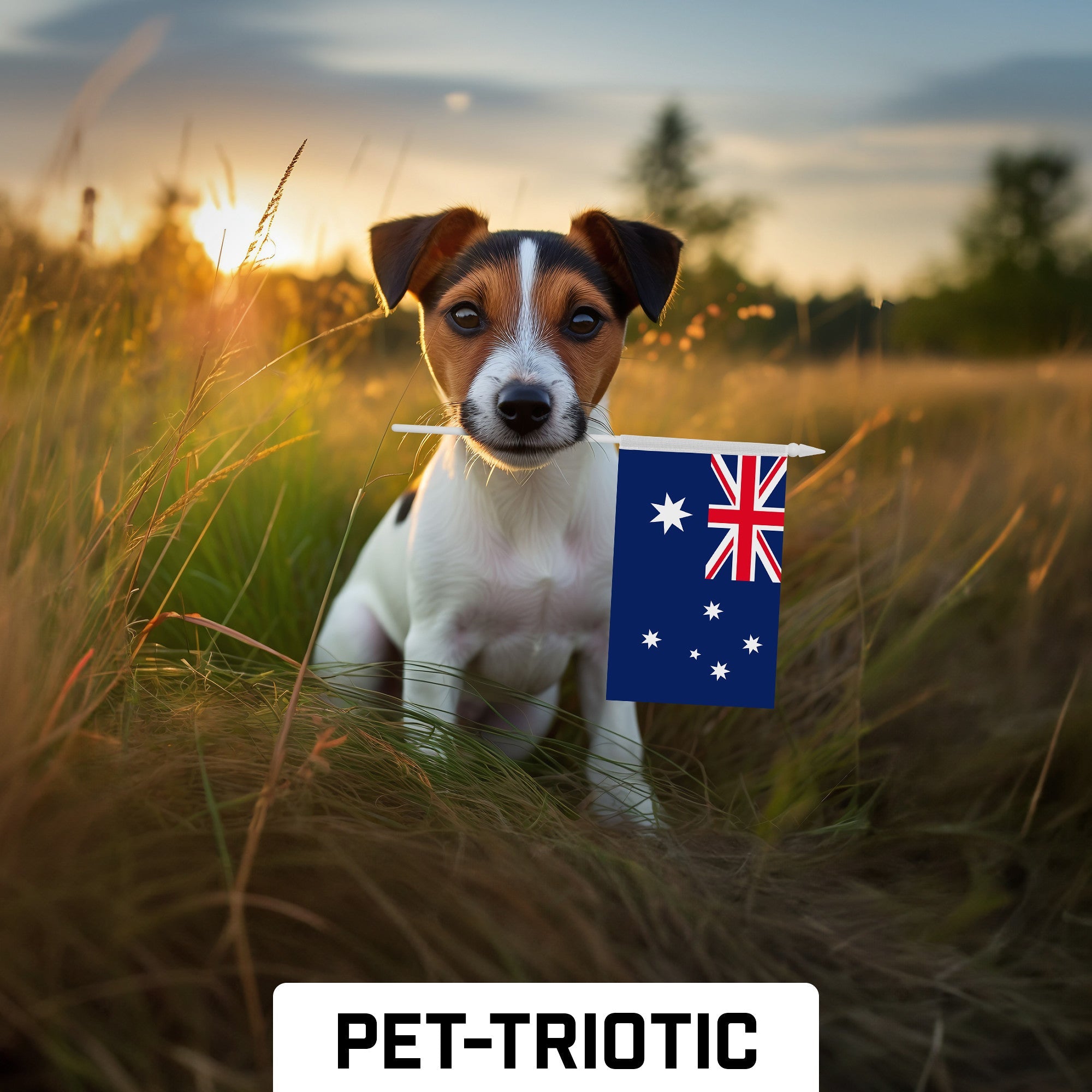 G128 12 Pack Handheld Australia Australian Stick Flags | 4x6 In | Printed 150D Polyester, Country Flag, Solid Plastic Stick, Spear White Tip