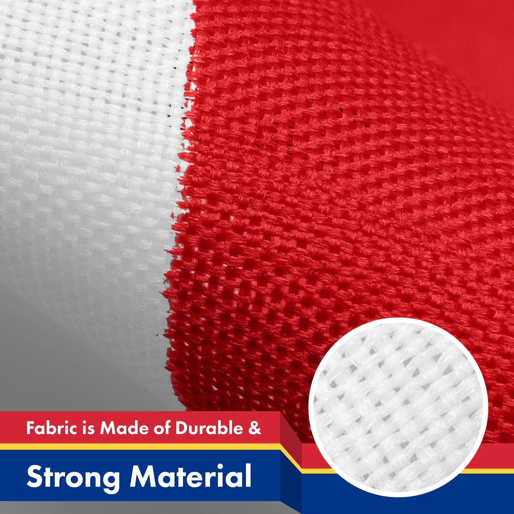 G128 Cape Verde Cape Verdean Flag | 3x5 Ft | LiteWeave Pro Series Printed 150D Polyester | Country Flag, Indoor/Outdoor, Vibrant Colors, Brass Grommets