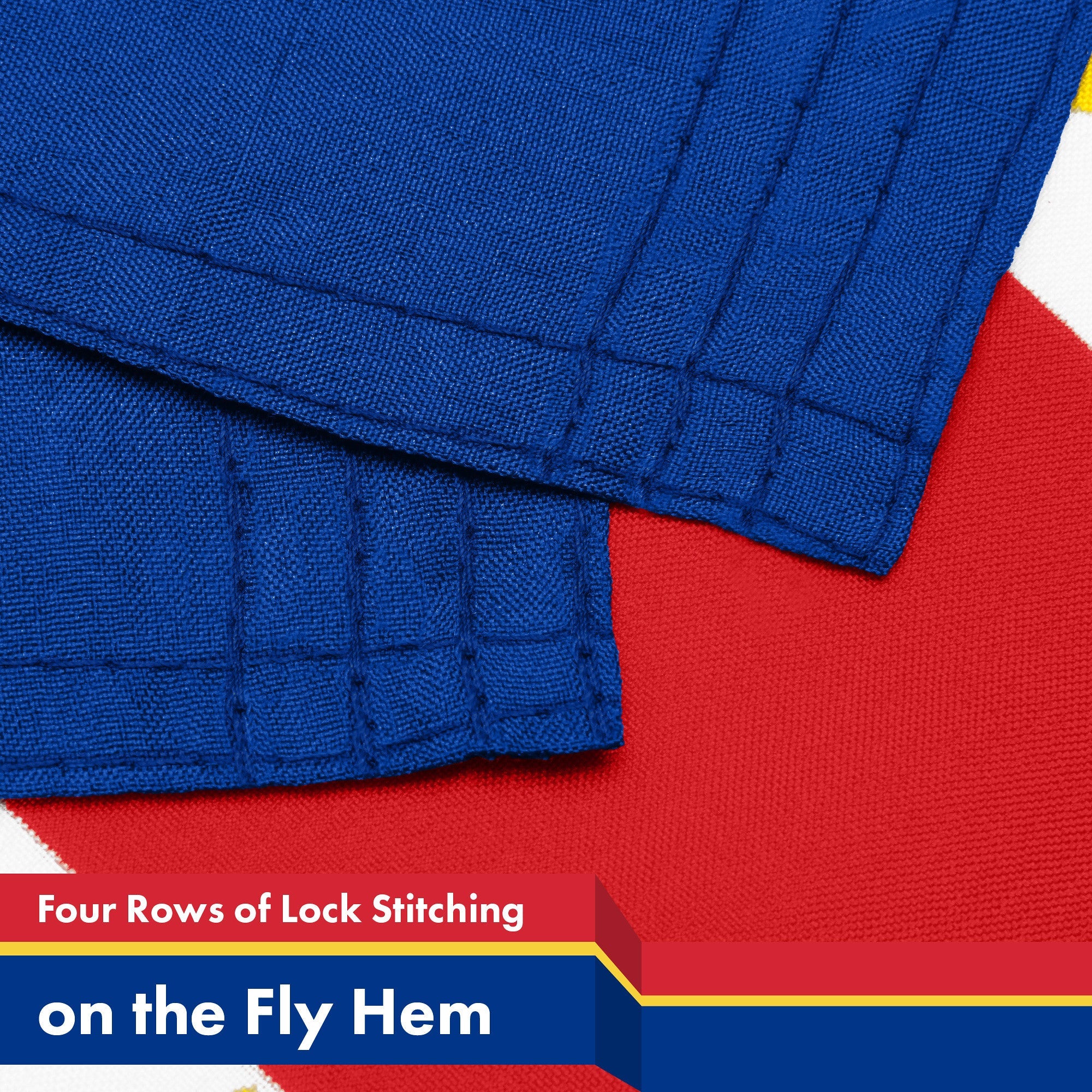 G128 Cape Verde Cape Verdean Flag | 3x5 Ft | LiteWeave Pro Series Printed 150D Polyester | Country Flag, Indoor/Outdoor, Vibrant Colors, Brass Grommets