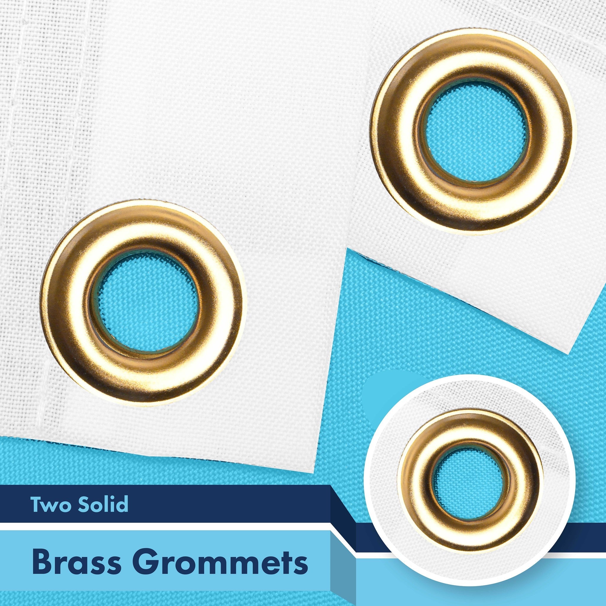 G128 Minnesota New Version MN State Flag | 3x5 Ft | LiteWeave Pro Series Printed 150D Polyester | Indoor/Outdoor, Vibrant Colors, Brass Grommets