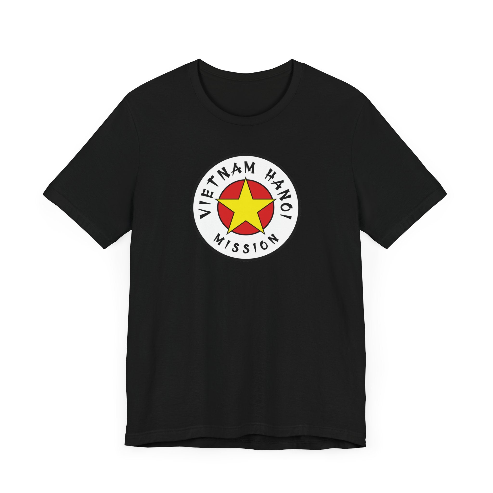 Vietnam Hanoi Mission Flag Logo (White Border) T-shirt