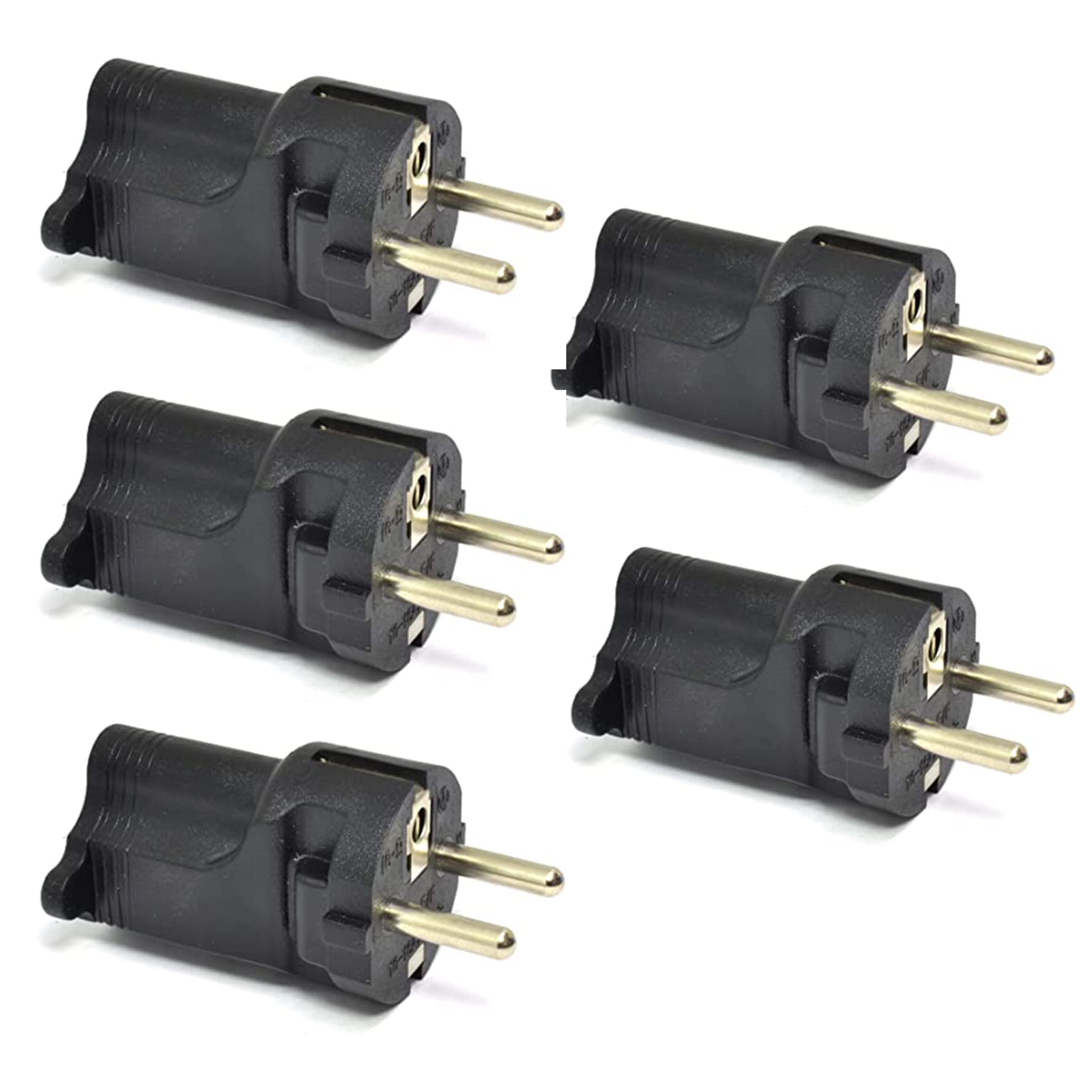 Europe (Schuko) Travel Adapter - Type E/F - Industrial Grade (IG-9)