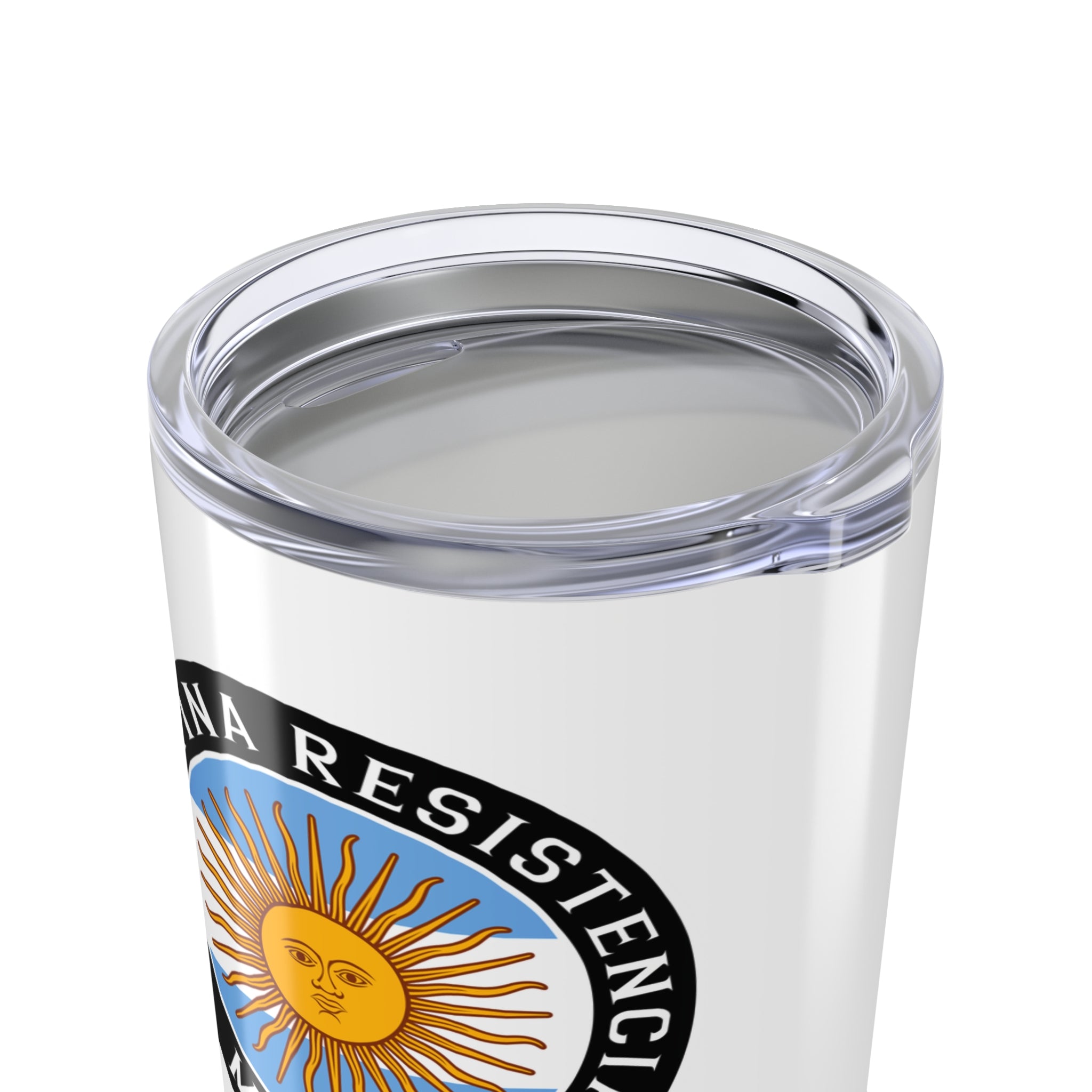 Argentina Resistencia Mission Flag Logo Tumbler 20oz White