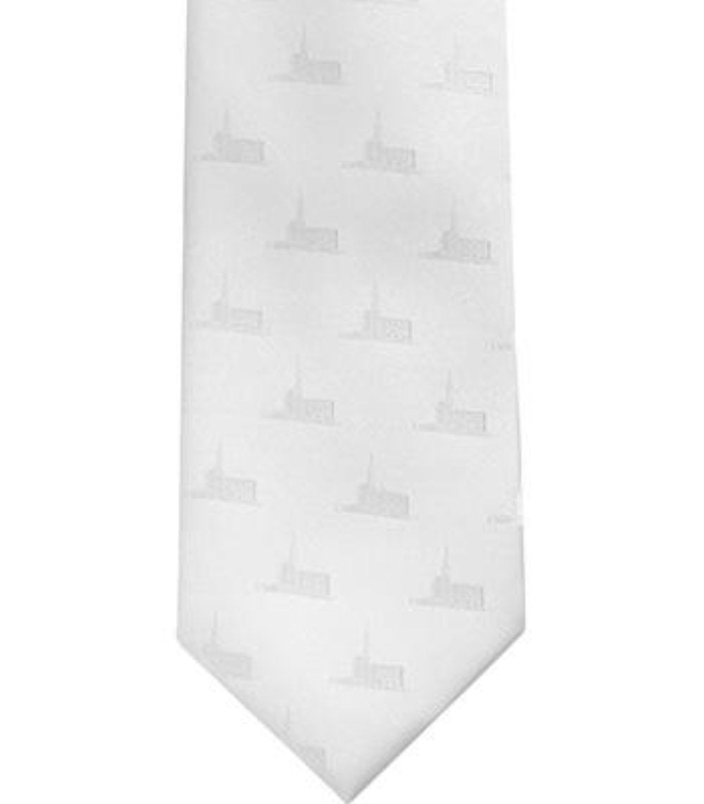 Oquirrh Mountain Utah Temple Tie - Standard Width