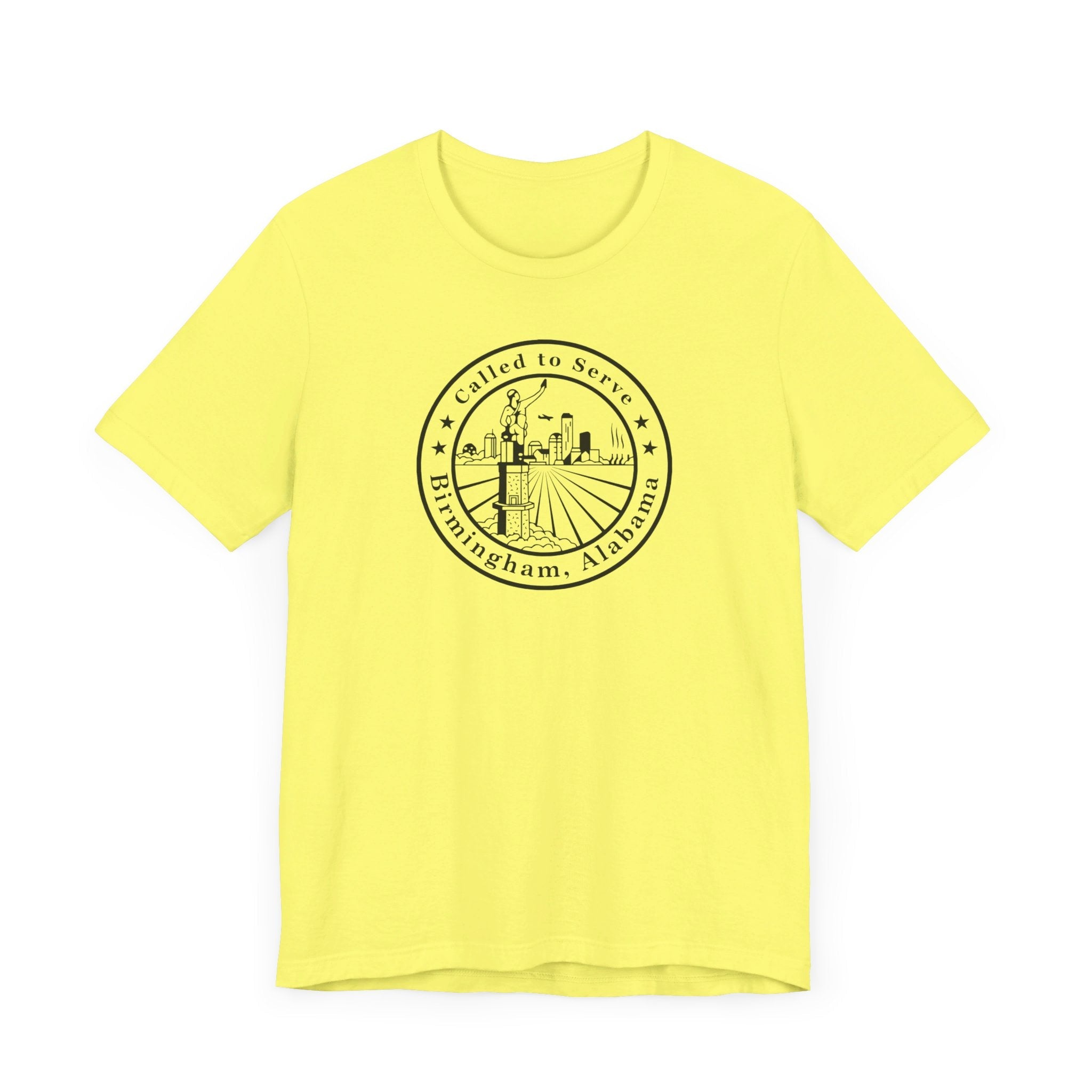 Alabama Birmingham Mission Circular Monochrome Logo T-Shirt - Latter-Day Saint LDS Missionary Gift - Book of Mormon