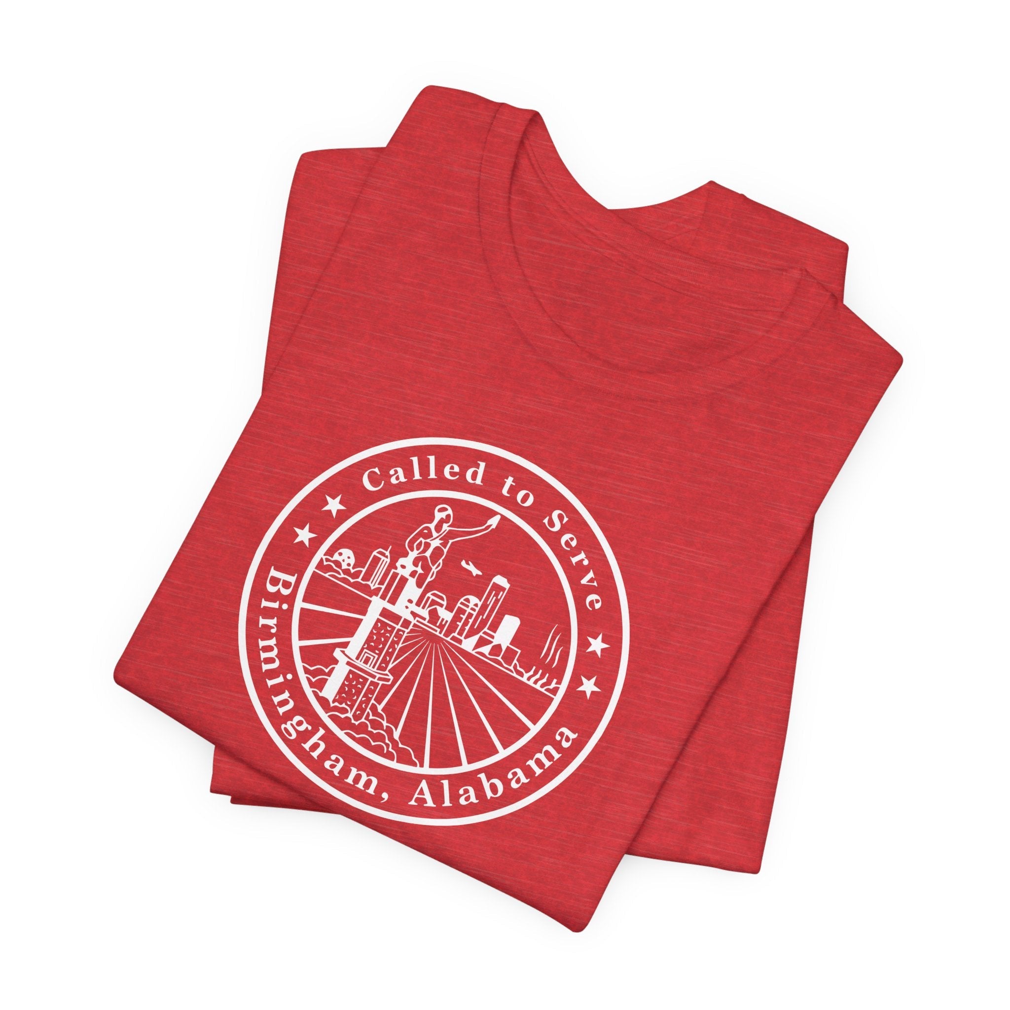Alabama Birmingham Mission Circular Monochrome Logo T-Shirt - Latter-Day Saint LDS Missionary Gift - Book of Mormon
