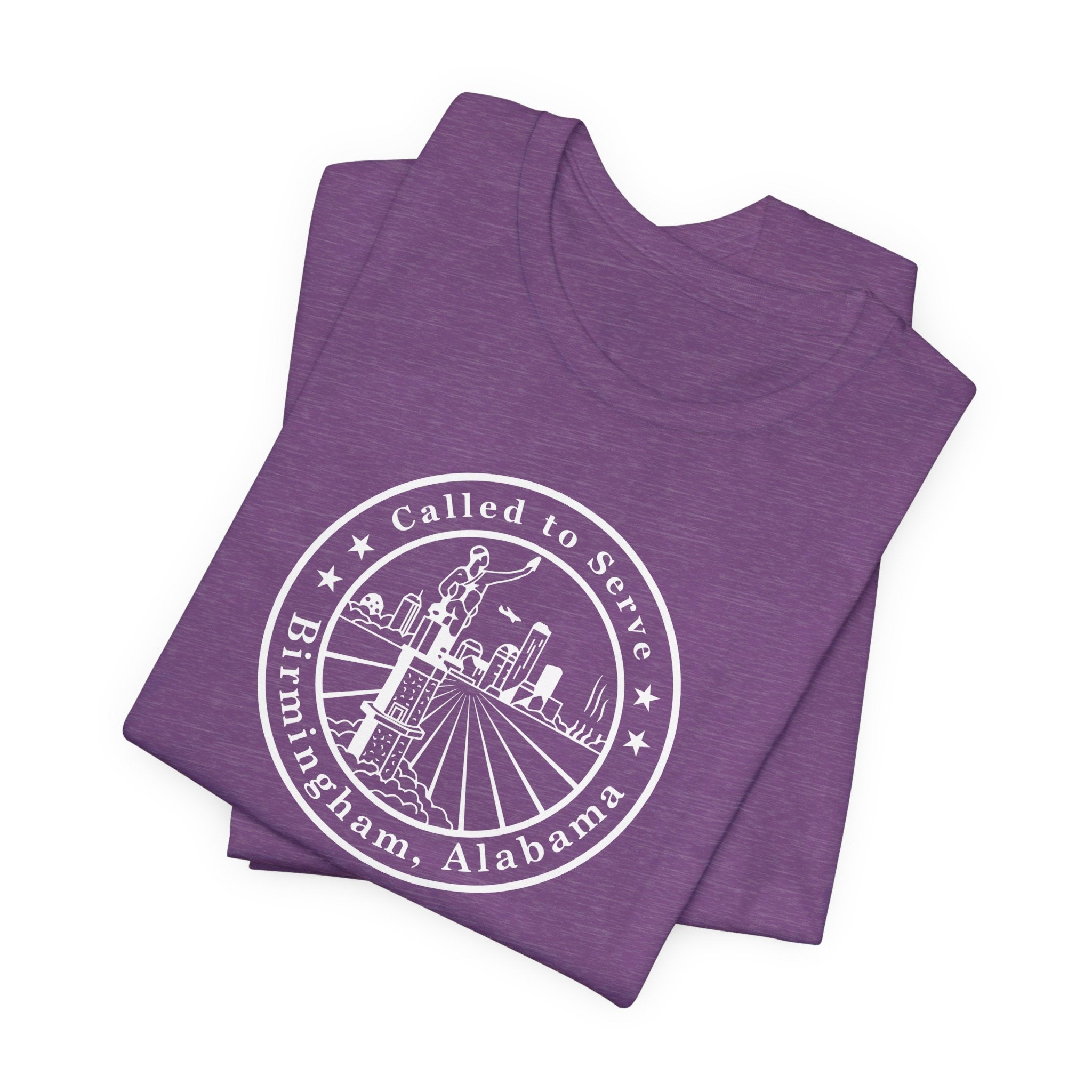 Alabama Birmingham Mission Circular Monochrome Logo T-Shirt - Latter-Day Saint LDS Missionary Gift - Book of Mormon