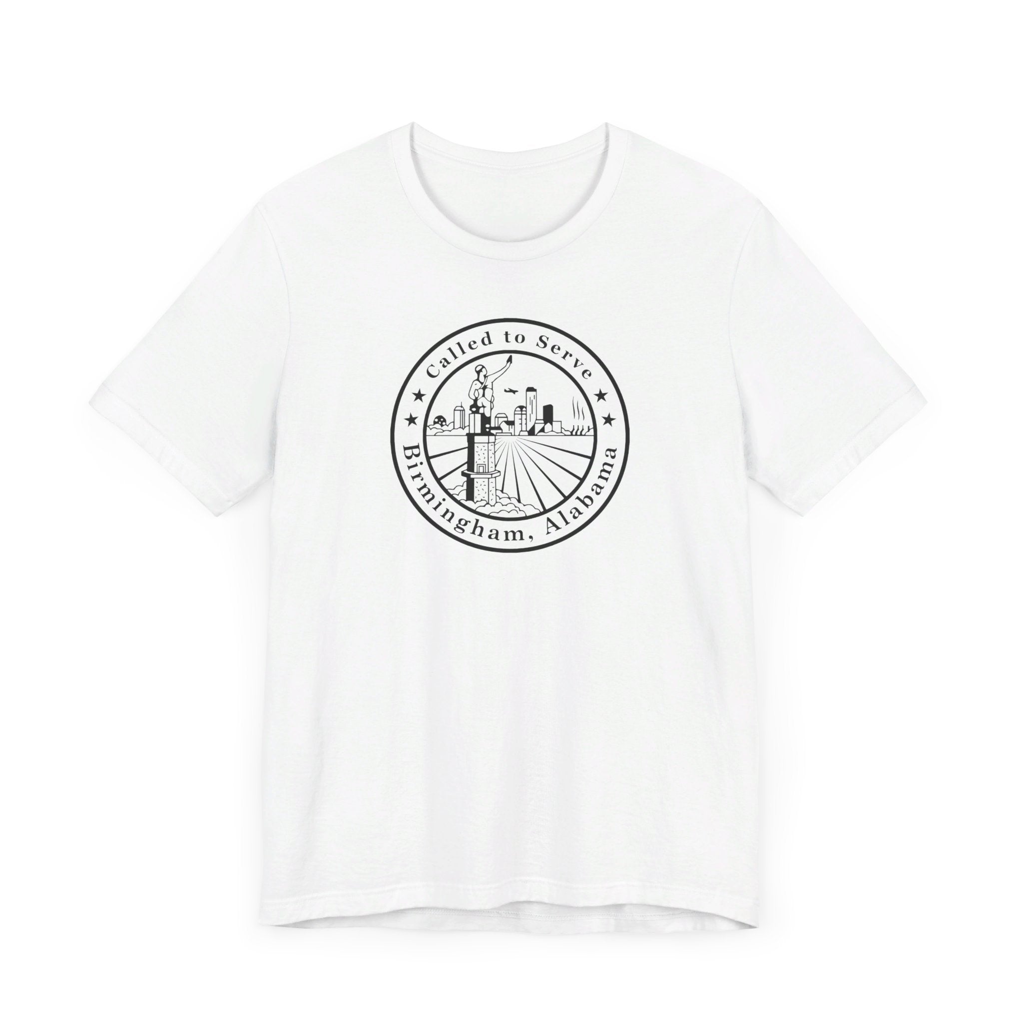 Alabama Birmingham Mission Circular Monochrome Logo T-Shirt - Mission Wishlist - LDS Missionary Gift Store