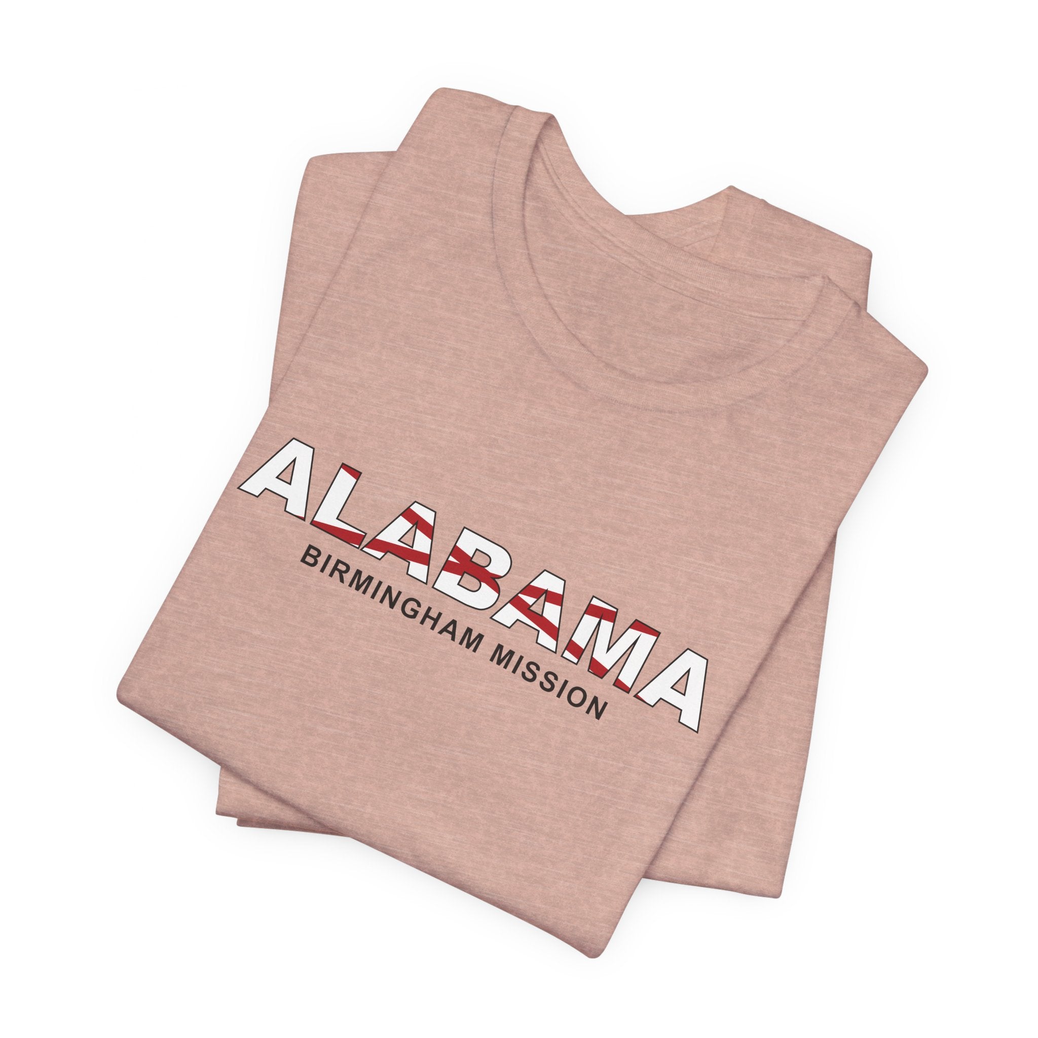 Alabama Birmingham Mission Flag Title T-shirt - Mission Wishlist - LDS Missionary Gift Store