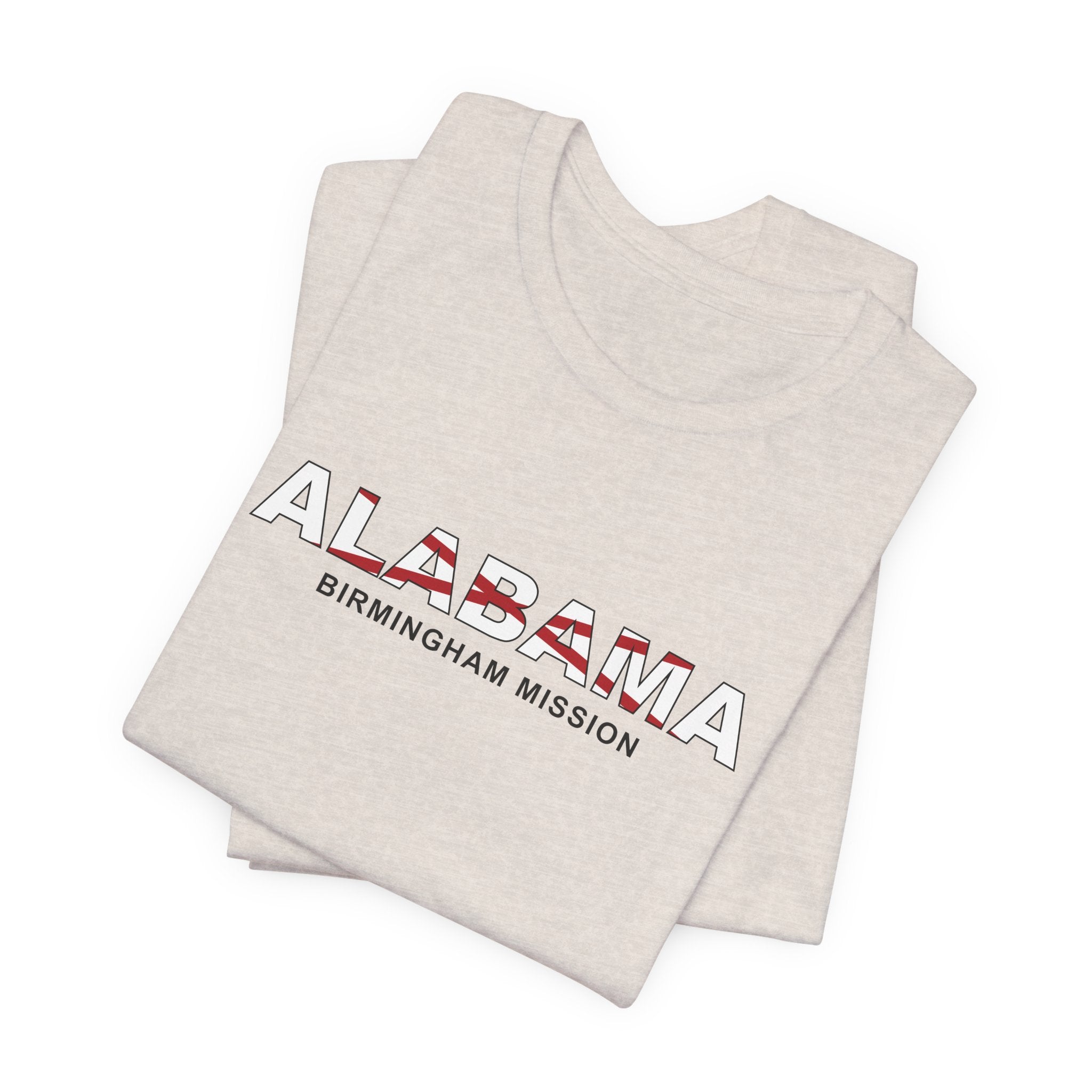Alabama Birmingham Mission Flag Title T-shirt - Mission Wishlist - LDS Missionary Gift Store
