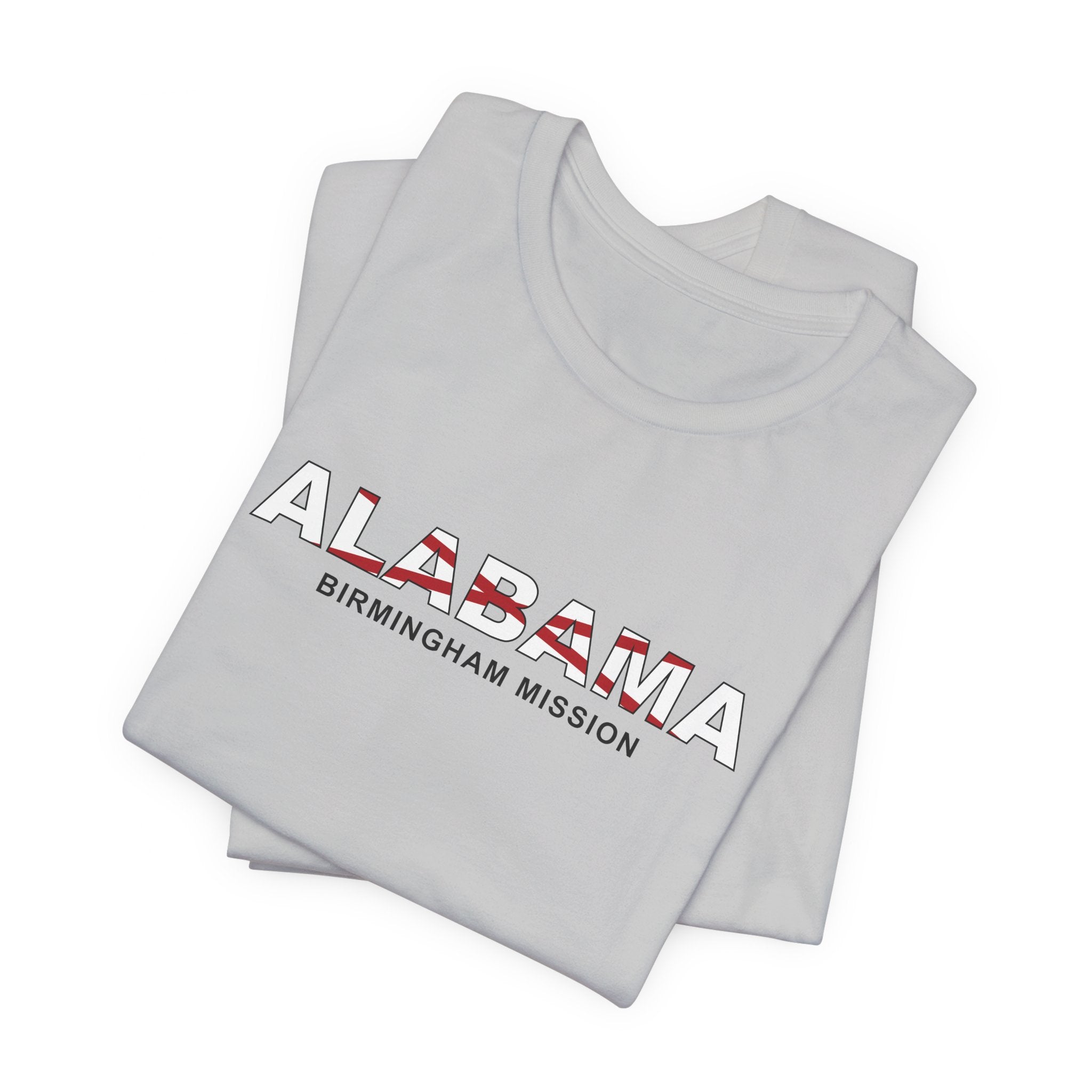 Alabama Birmingham Mission Flag Title T-shirt - Mission Wishlist - LDS Missionary Gift Store