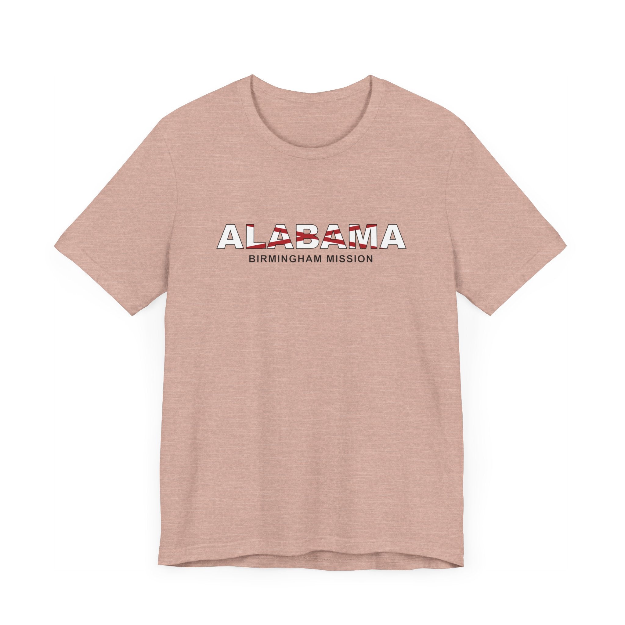 Alabama Birmingham Mission Flag Title T-shirt - Mission Wishlist - LDS Missionary Gift Store