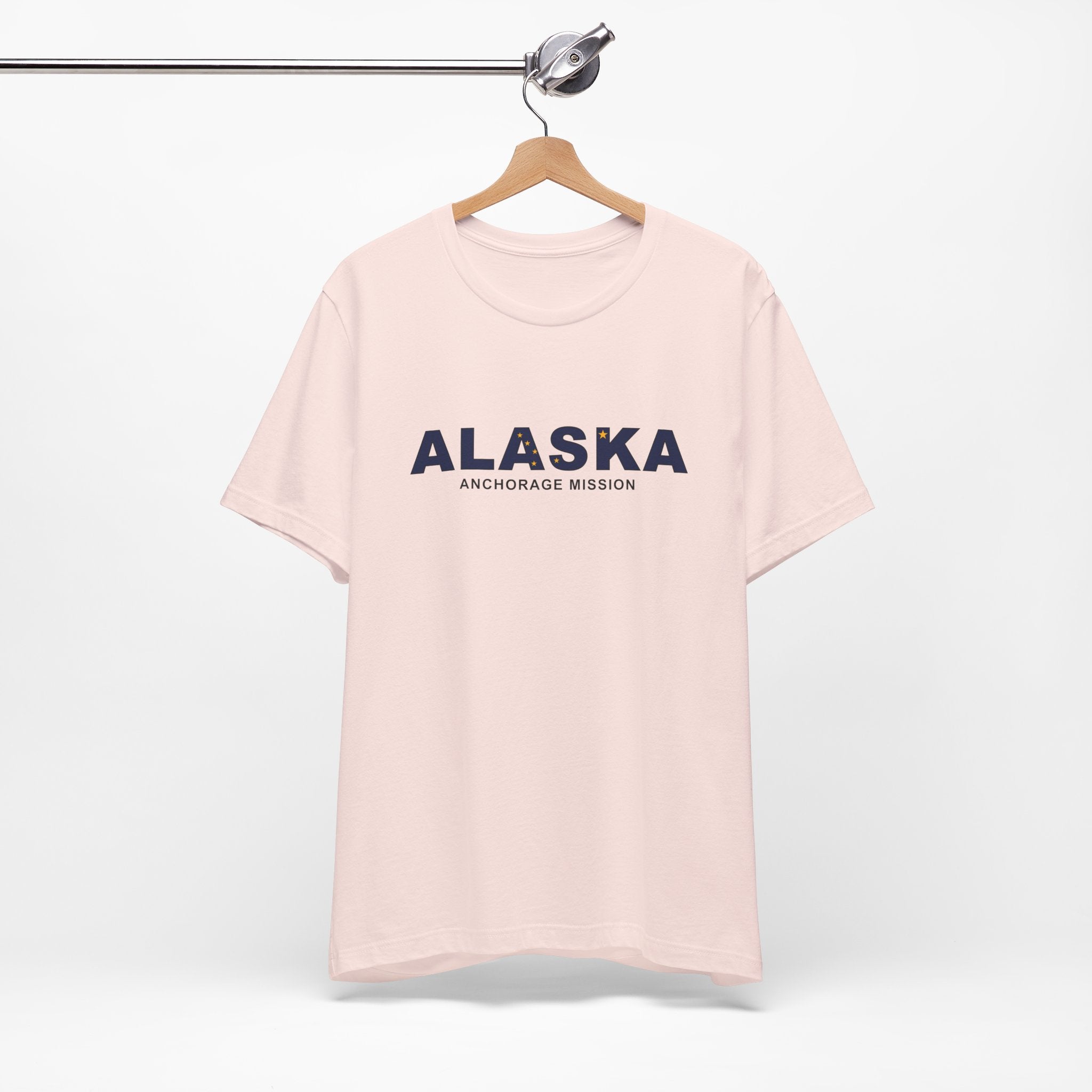 Alaska Anchorage Mission Flag Title T-shirt - Mission Wishlist - LDS Missionary Gift Store