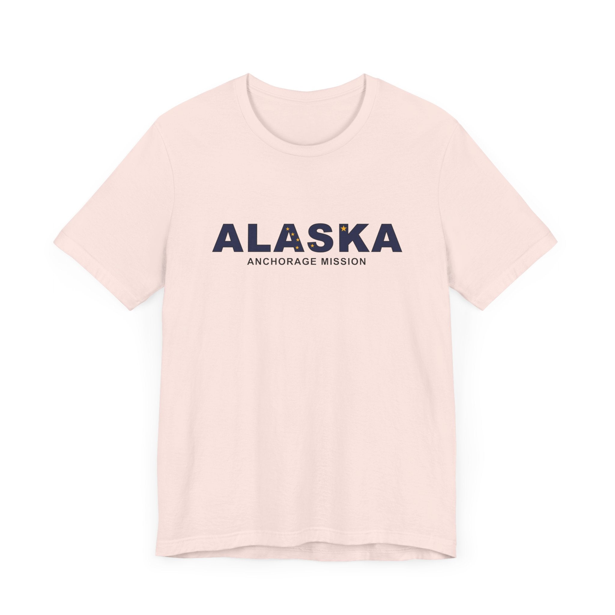 Alaska Anchorage Mission Flag Title T-shirt - Mission Wishlist - LDS Missionary Gift Store